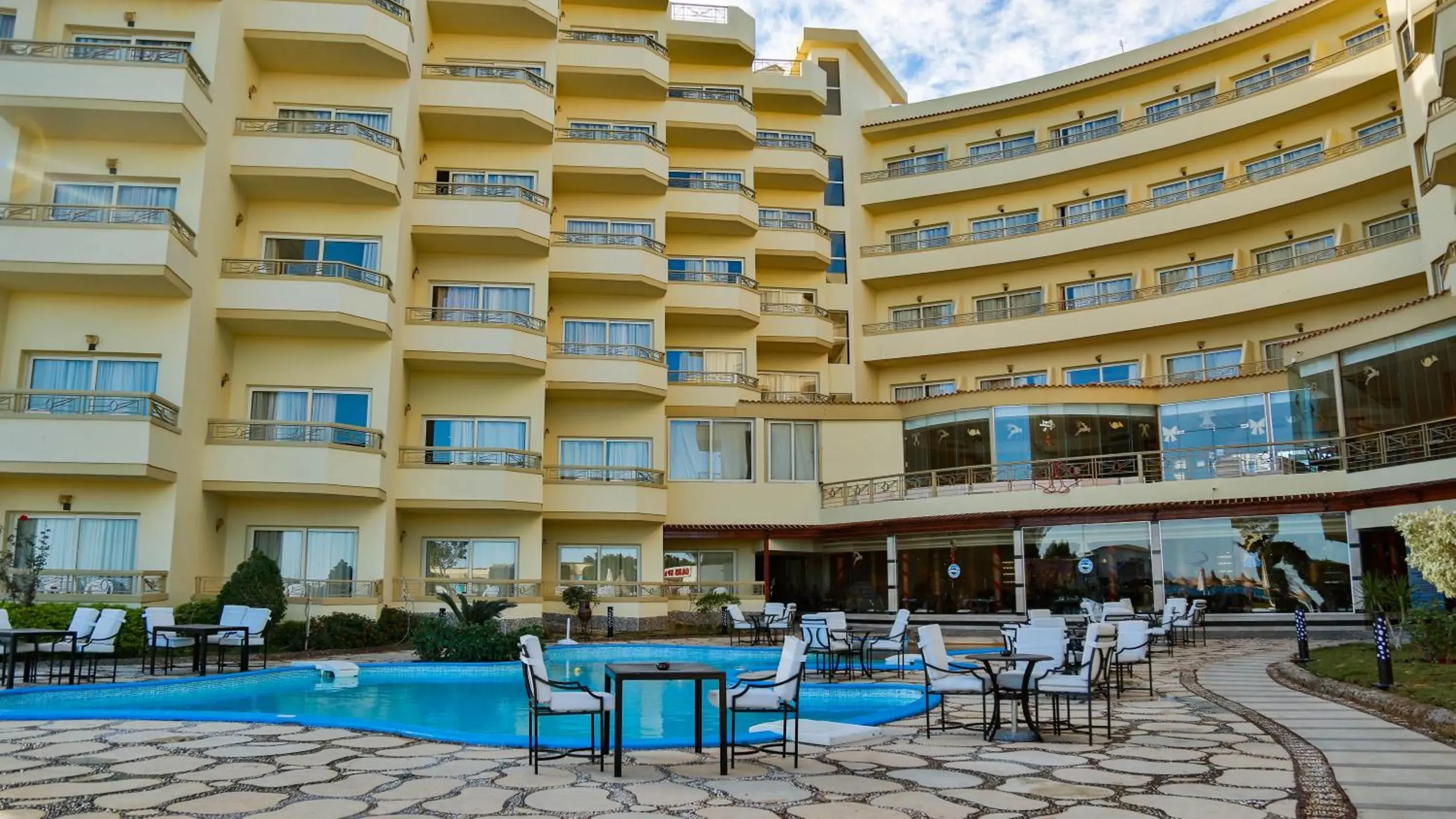 Property building in Magic Beach Hotel Hurghada Property building in Magic Beach Hotel Hurghada