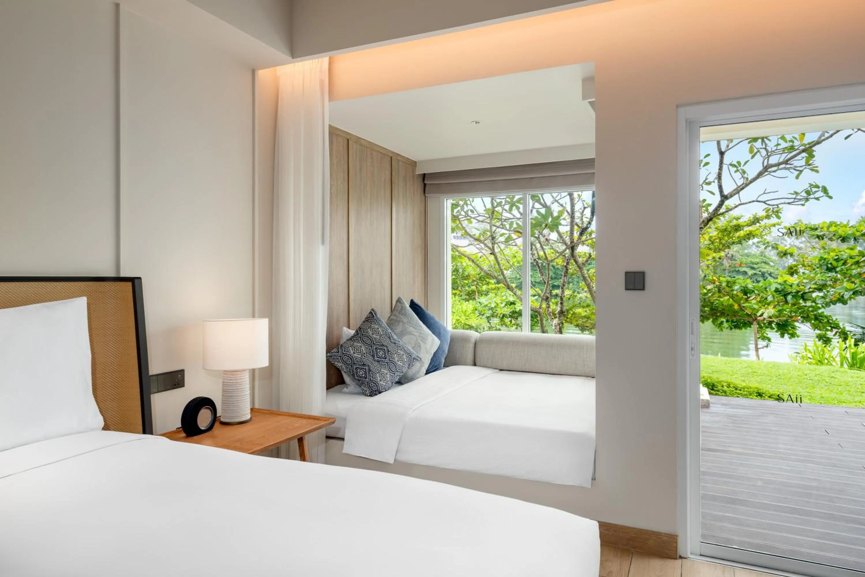 Balcony/Terrace, Bed in SAii Laguna Phuket