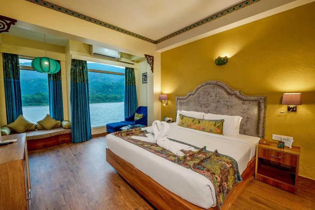 Double Room with Balcony - single occupancy in GANGA KINARE- A Riverside Boutique Resort, Rishikesh