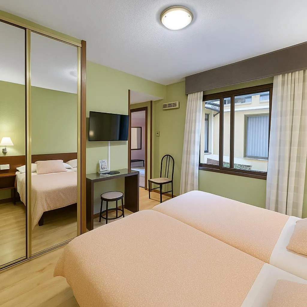 Bed in Hostal Concejo