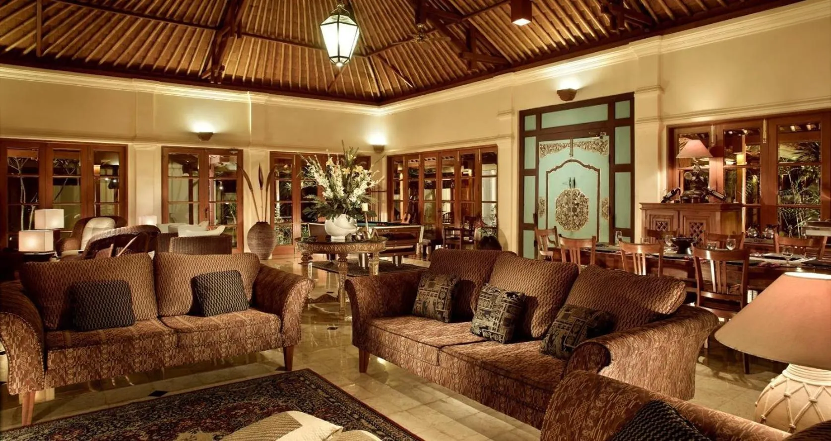 Living room in Villa Stefan