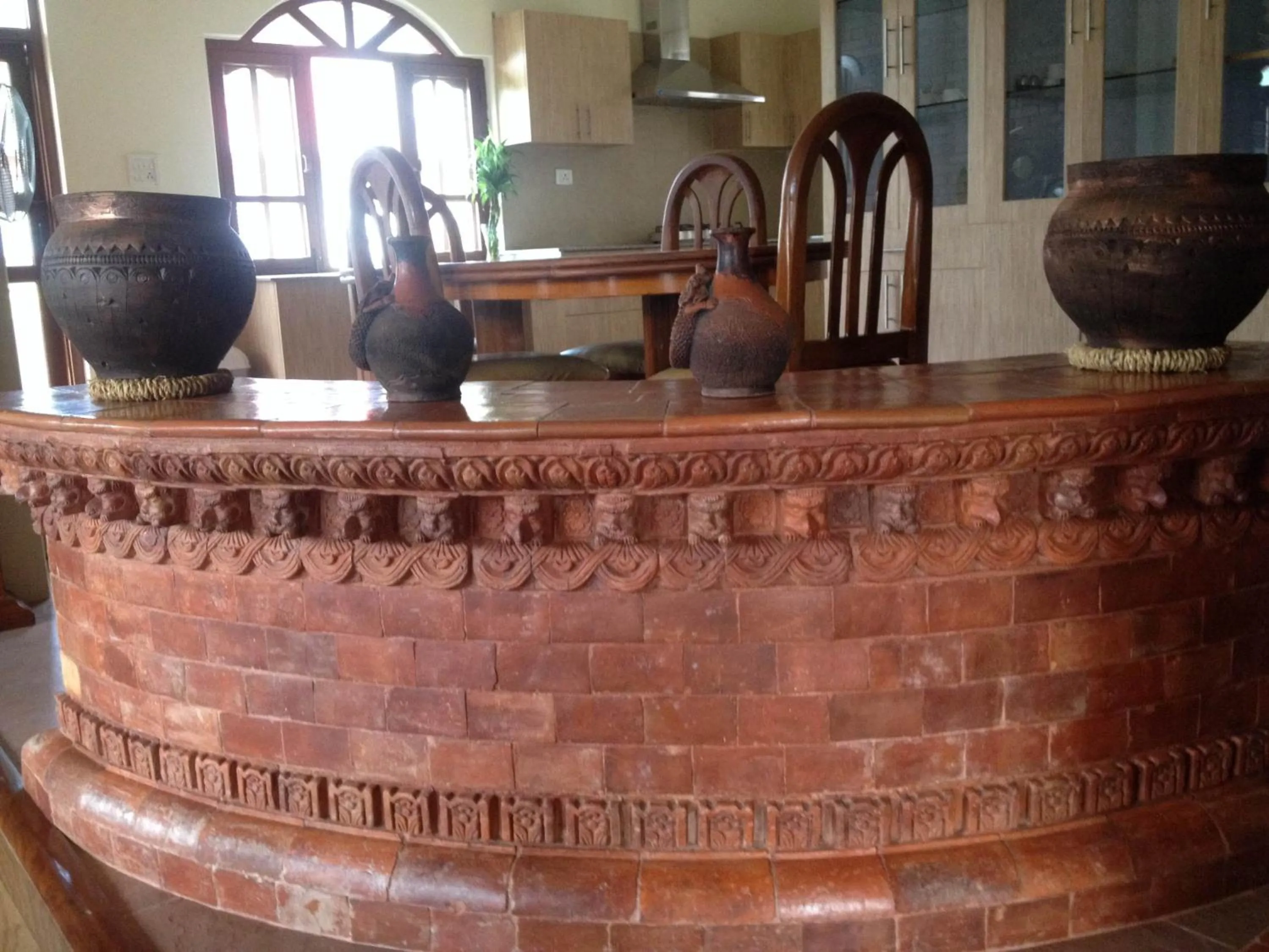 Seating area in Vardan Resort n' Apartment