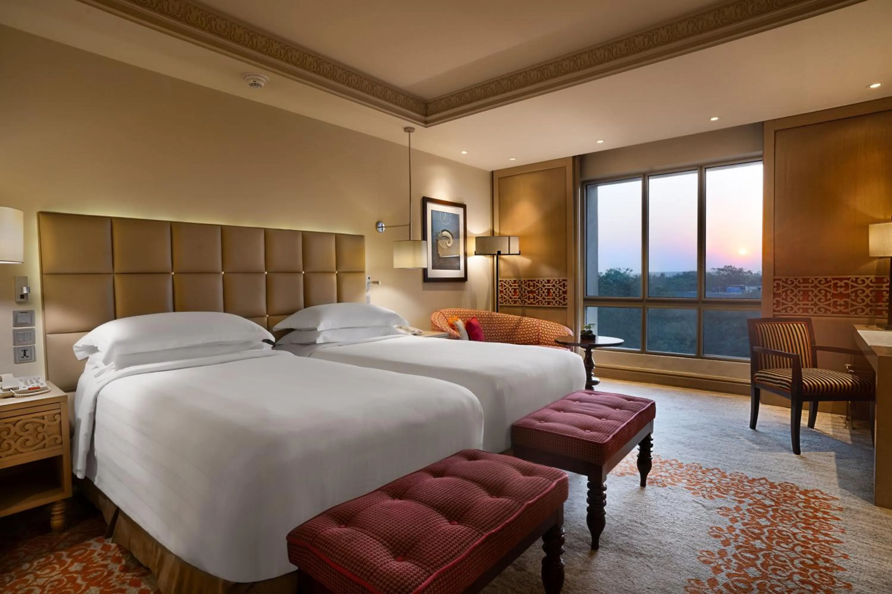 Photo of the whole room, Bed in ITC Maratha, a Luxury Collection Hotel, Mumbai