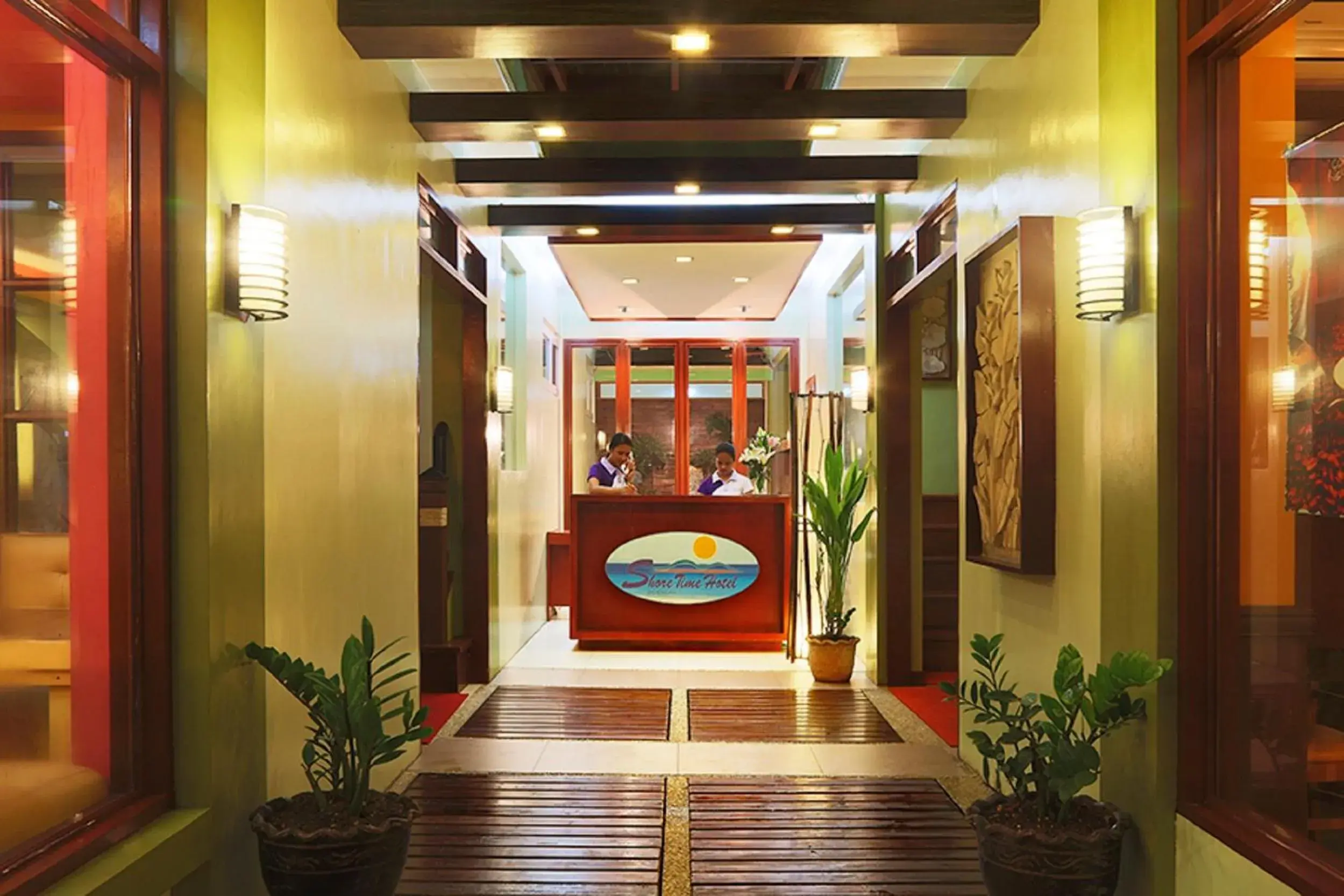 Lobby or reception in Shore Time Hotel Boracay Lobby or reception in Shore Time Hotel Boracay