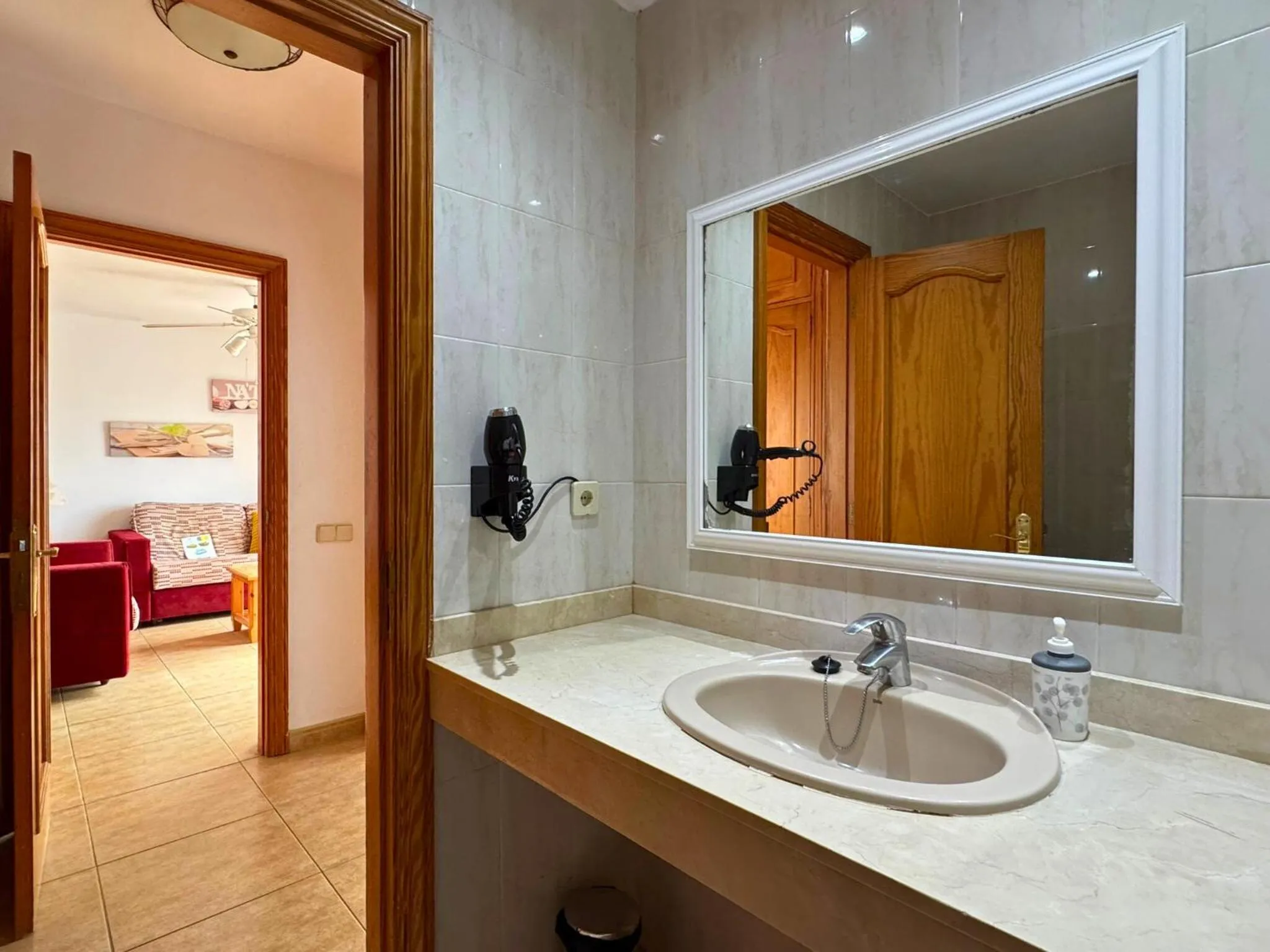 Bathroom, Bed in Fairways Club
