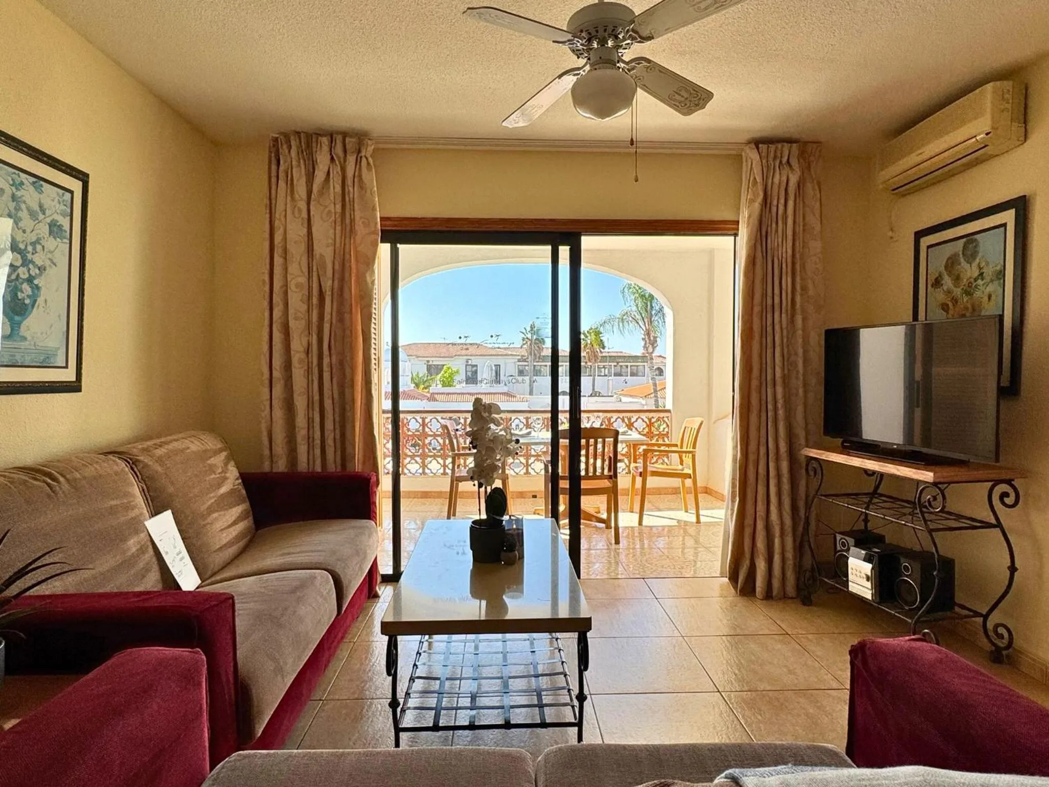 Living room in Fairways Club