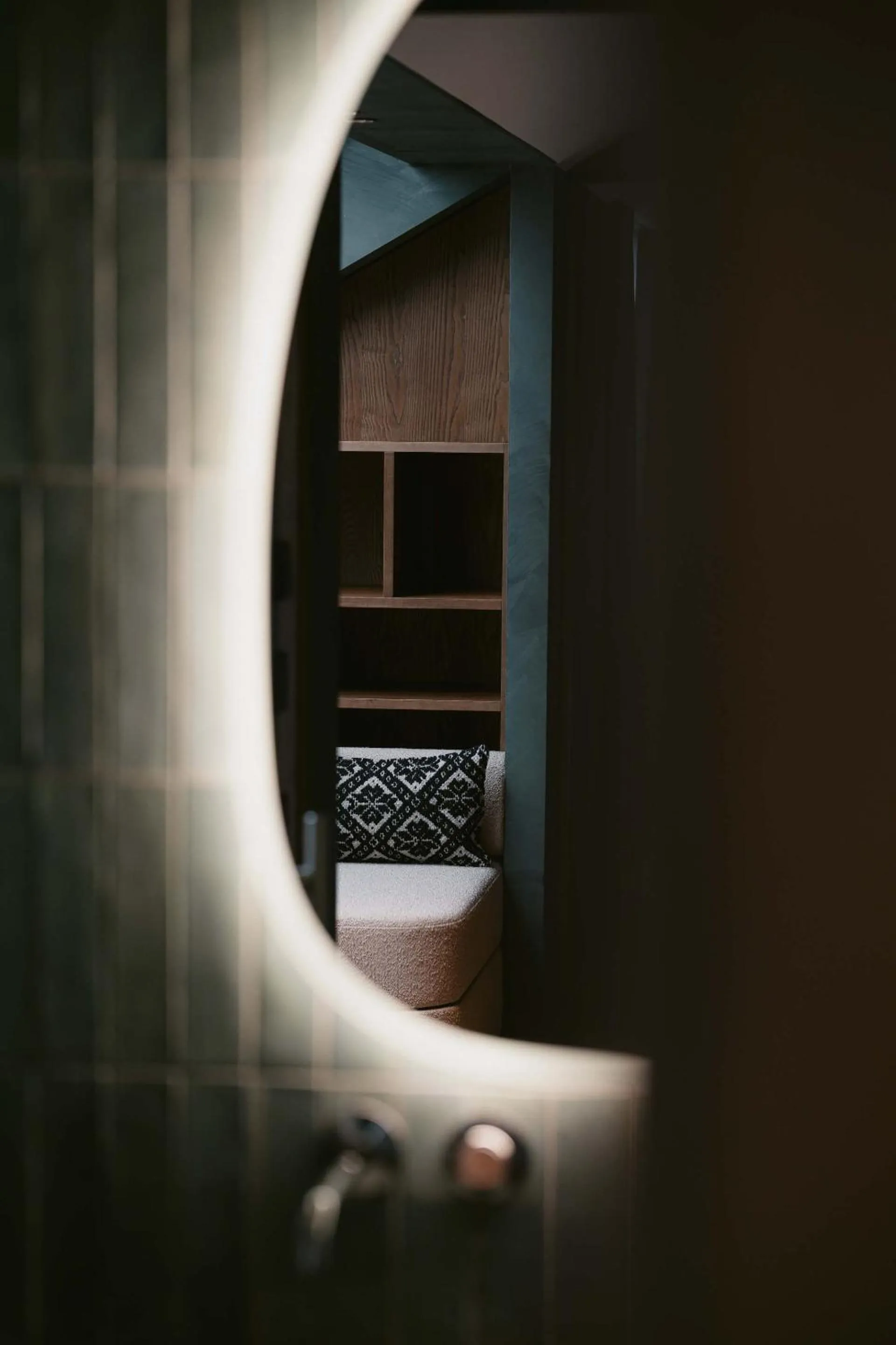 Living room in NEW Hotel Kristberg in Lech - new opening since December 2025