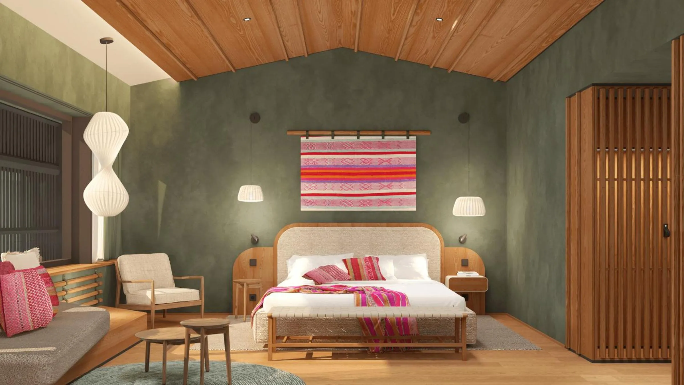 Bed in Hotel Kristberg in Lech - New hotel with Spa - opening Dezember 4th, 2025