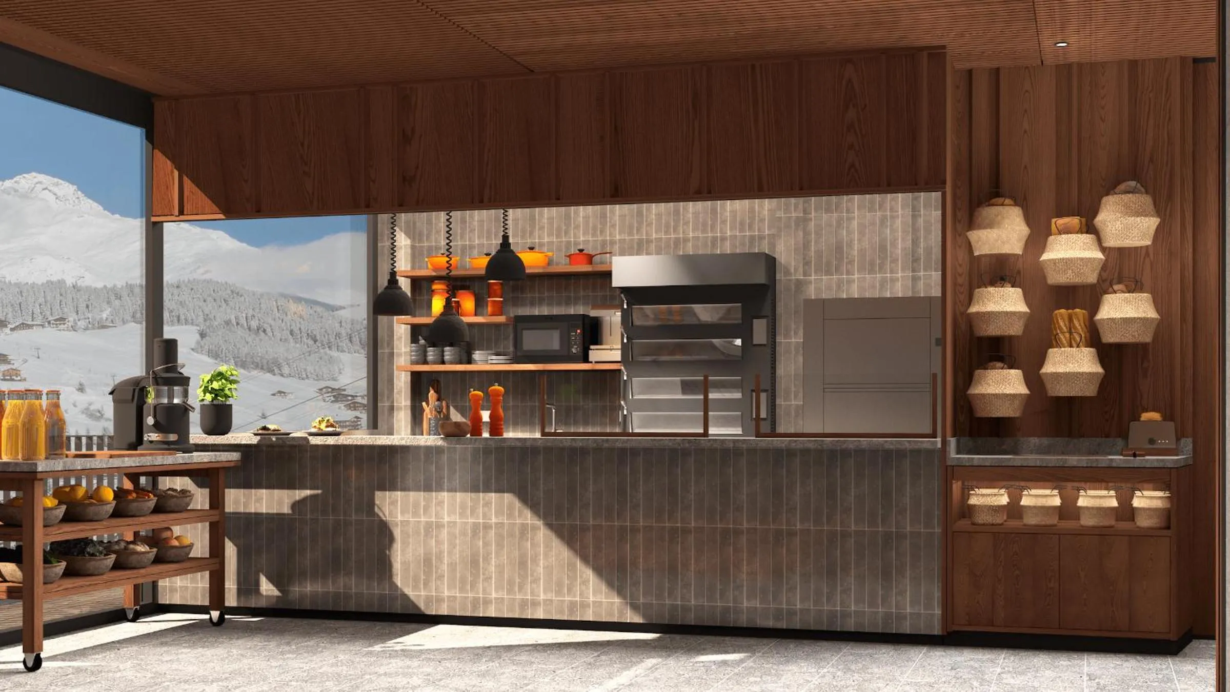 Breakfast in Hotel Kristberg in Lech - New hotel with Spa - opening Dezember 4th, 2025