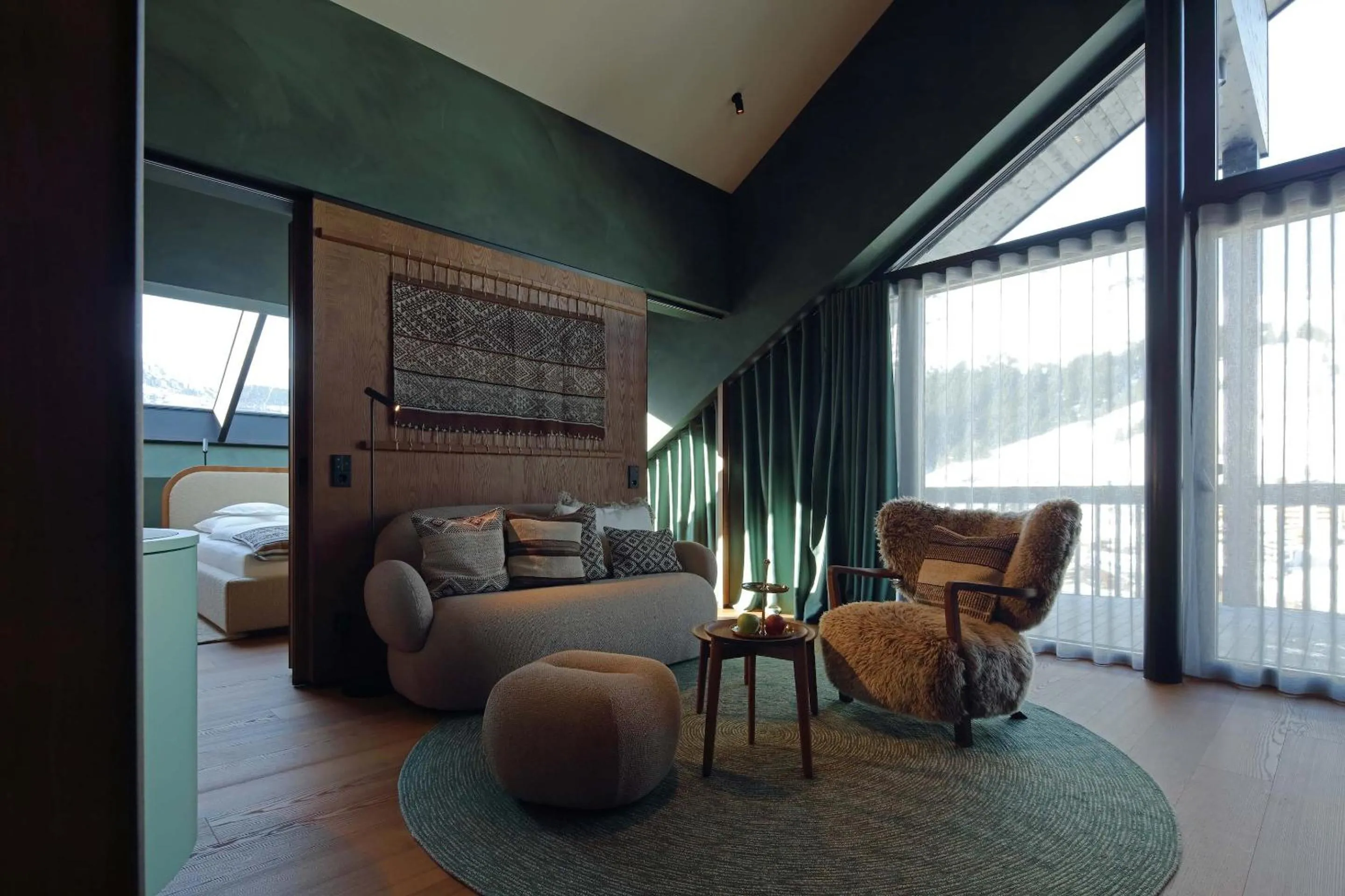 View (from property/room) in NEW Hotel Kristberg in Lech - new opening since December 2025