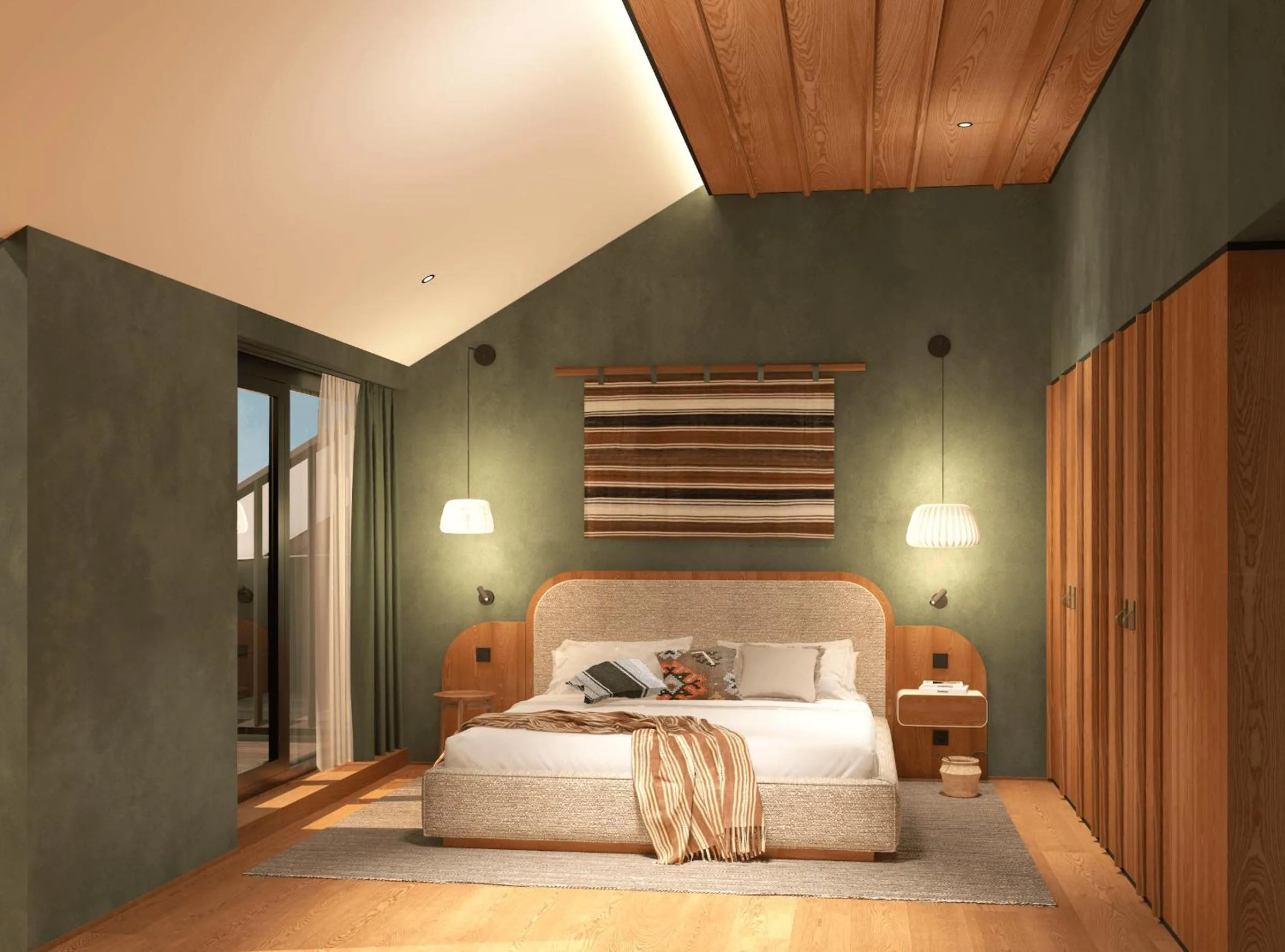 Bed in Hotel Kristberg in Lech - New hotel with Spa - opening Dezember 4th, 2025