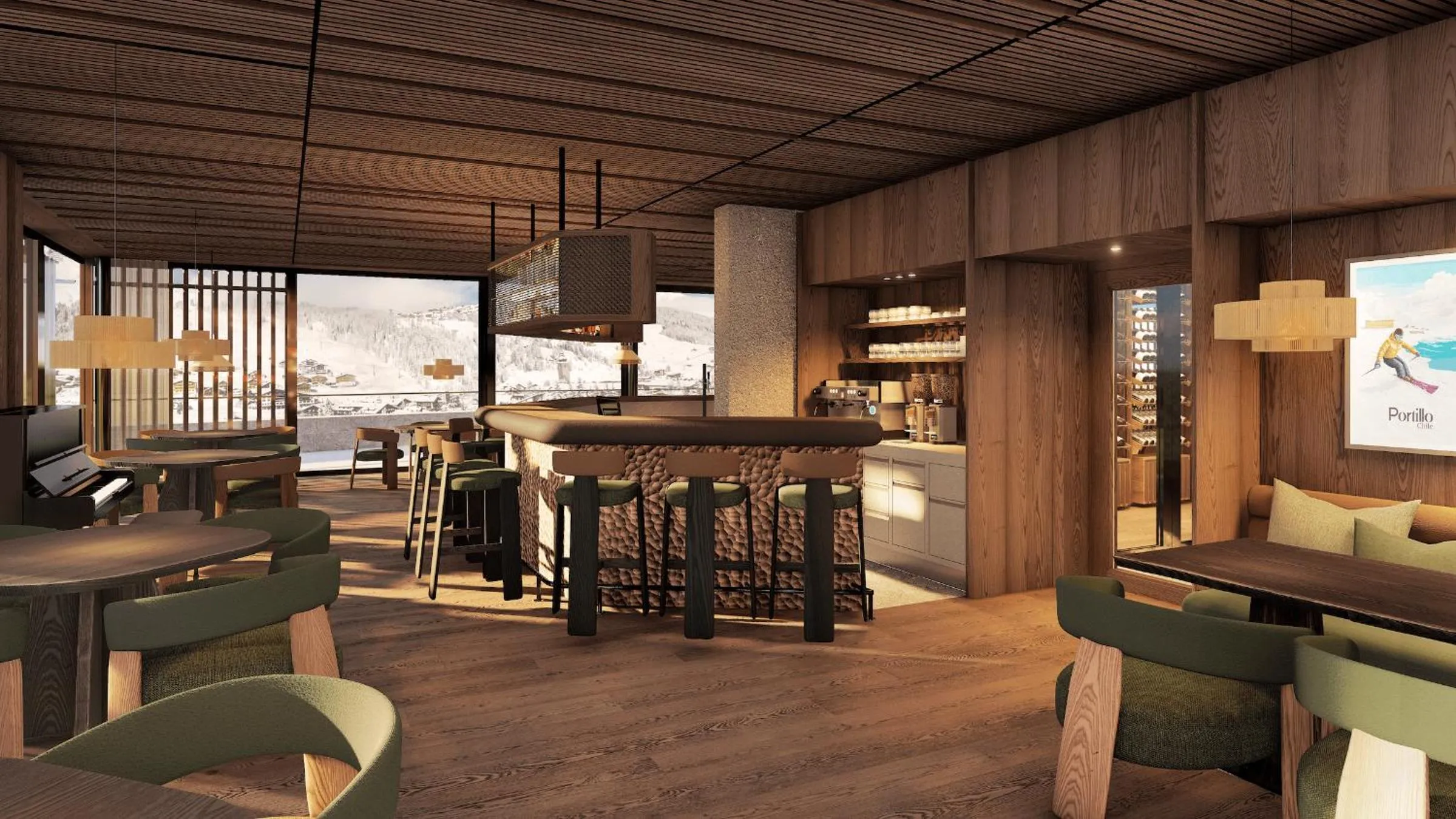 Restaurant/places to eat in Hotel Kristberg in Lech - New hotel with Spa - opening Dezember 4th, 2025