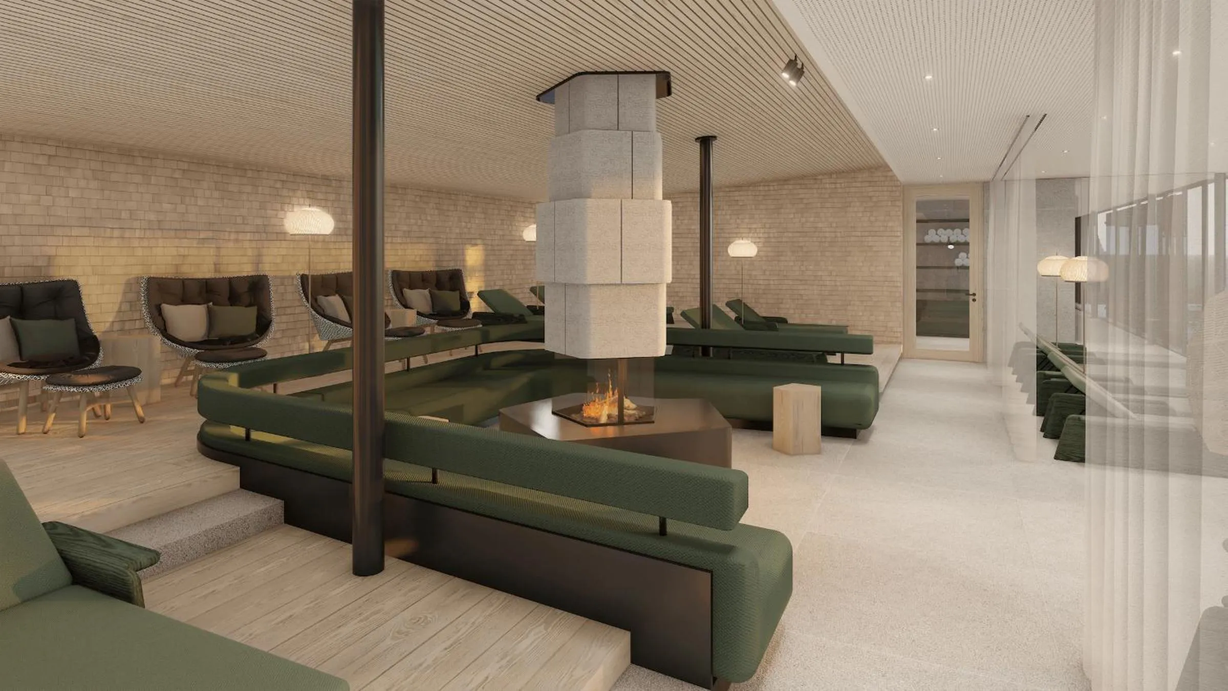 Spa and wellness centre/facilities in Hotel Kristberg in Lech - New hotel with Spa - opening Dezember 4th, 2025