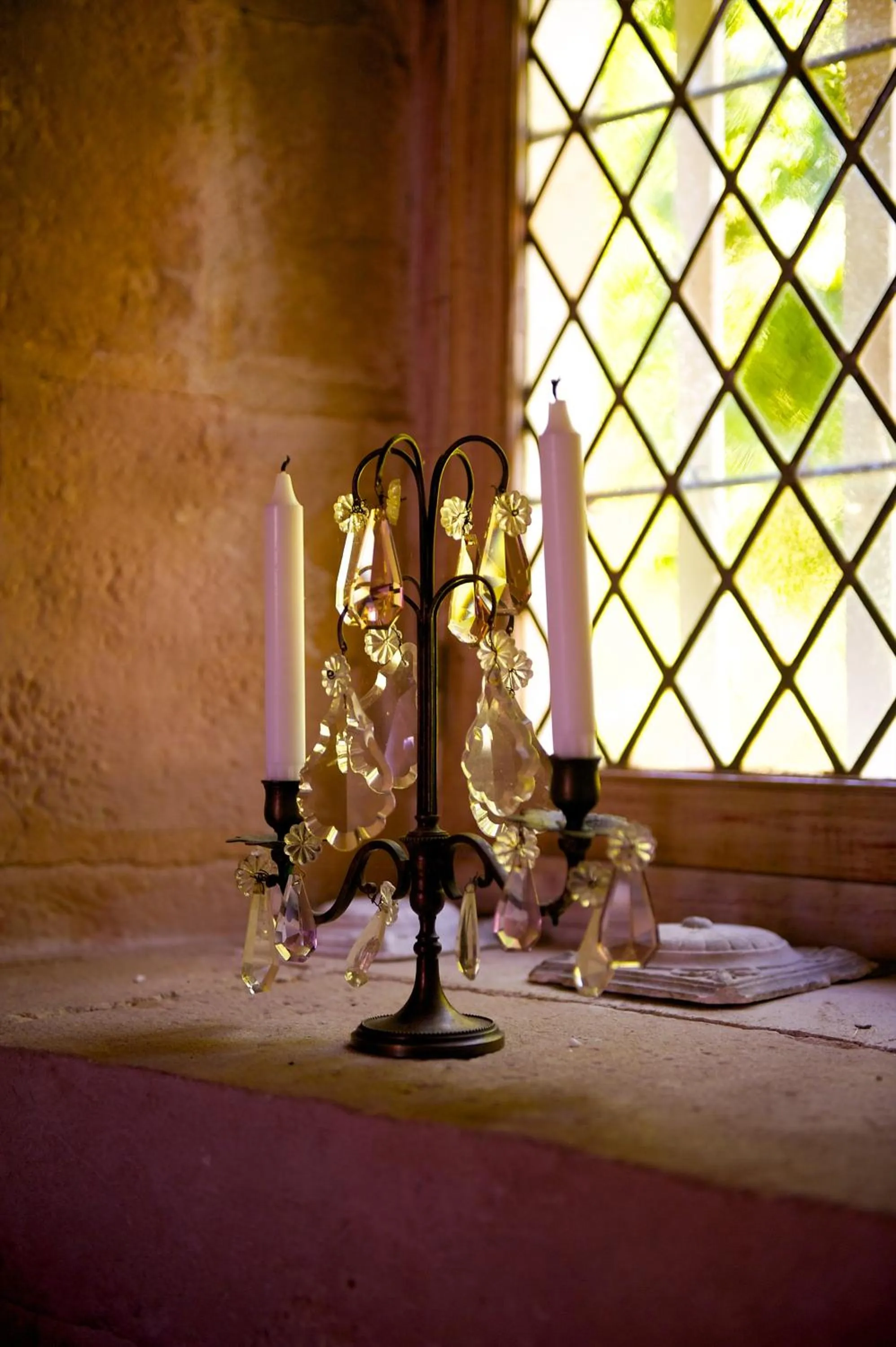 Decorative detail in Manoir de la Foulquetiere