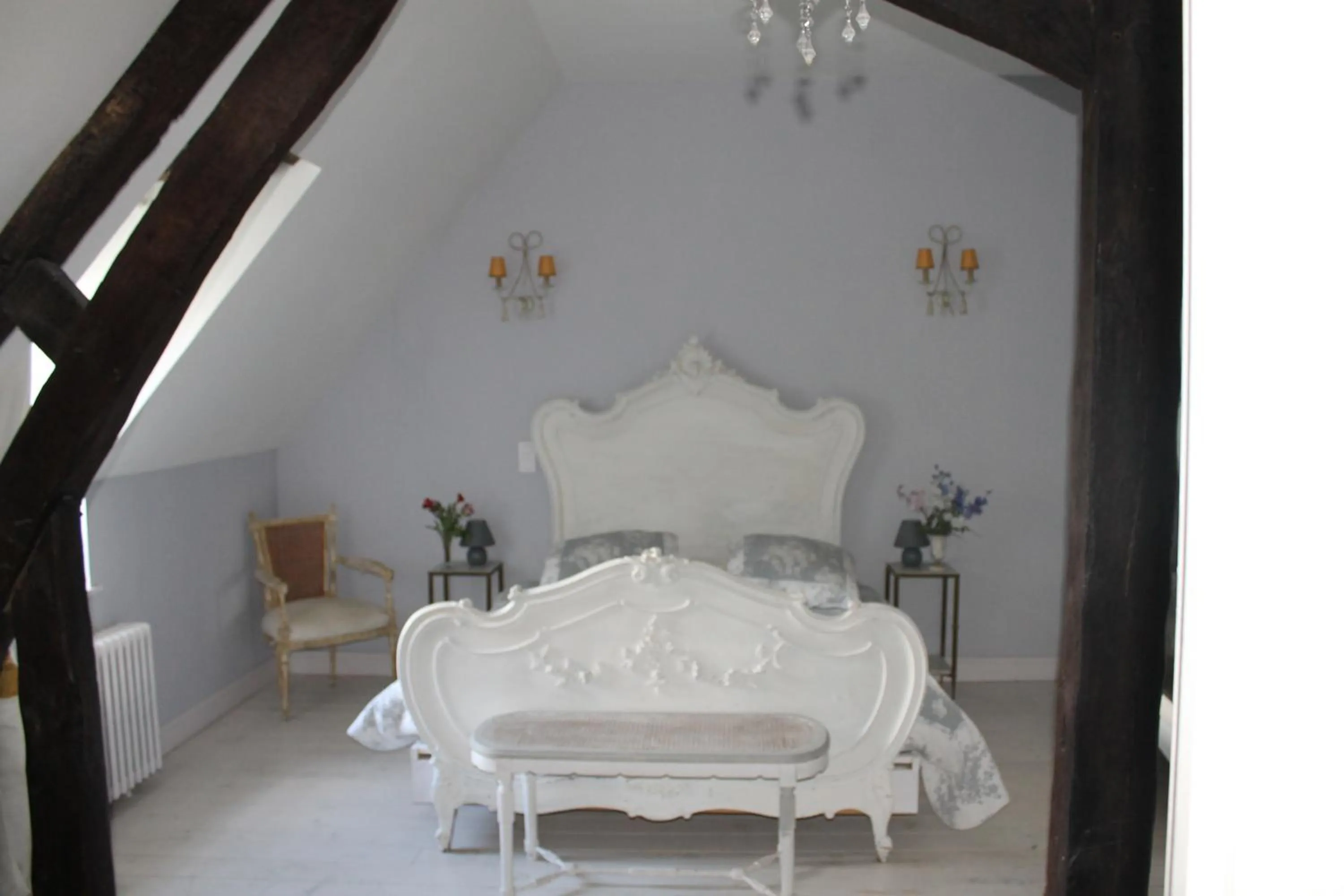 Bed in Manoir de la Foulquetiere