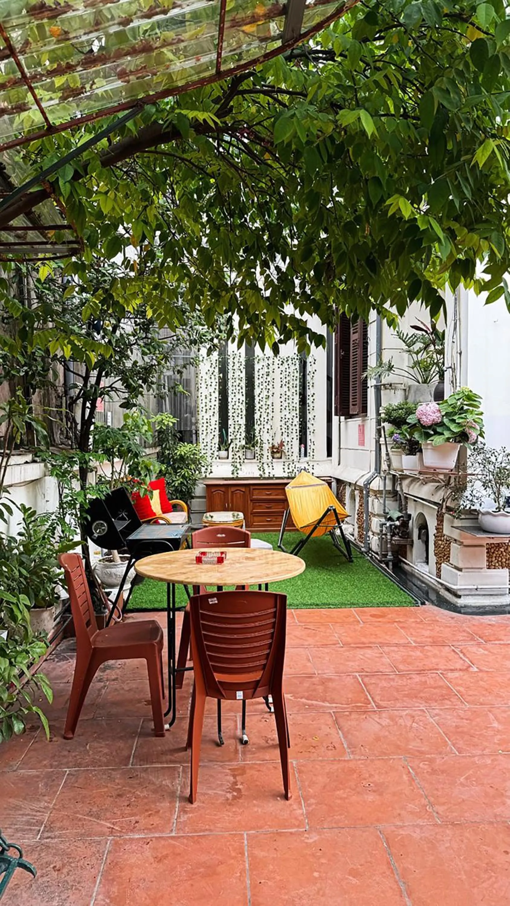 Garden in Tuna Homestay Hanoi & Experience