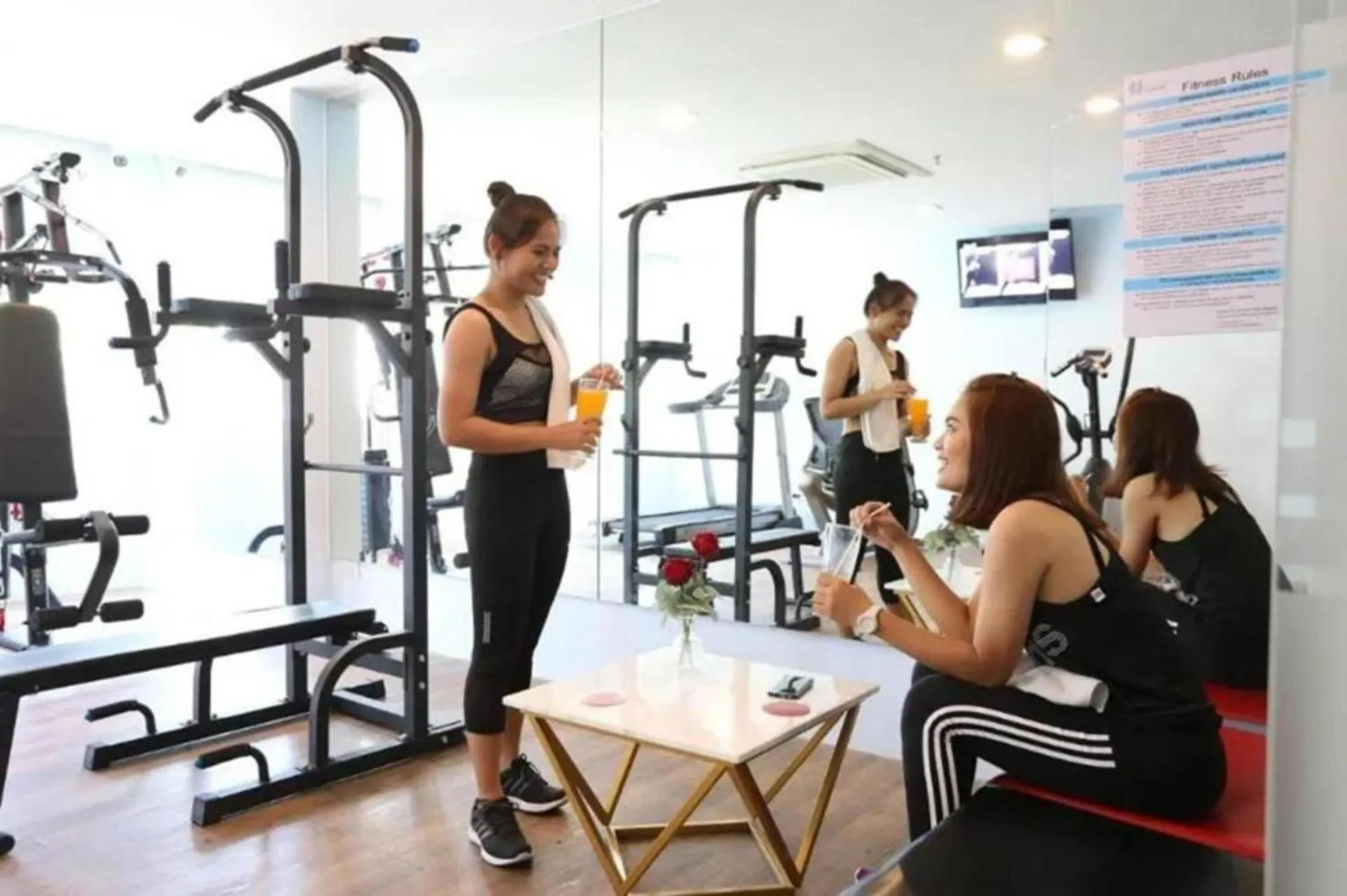 Fitness centre/facilities in Crystal Suites Suvarnbhumi Airport