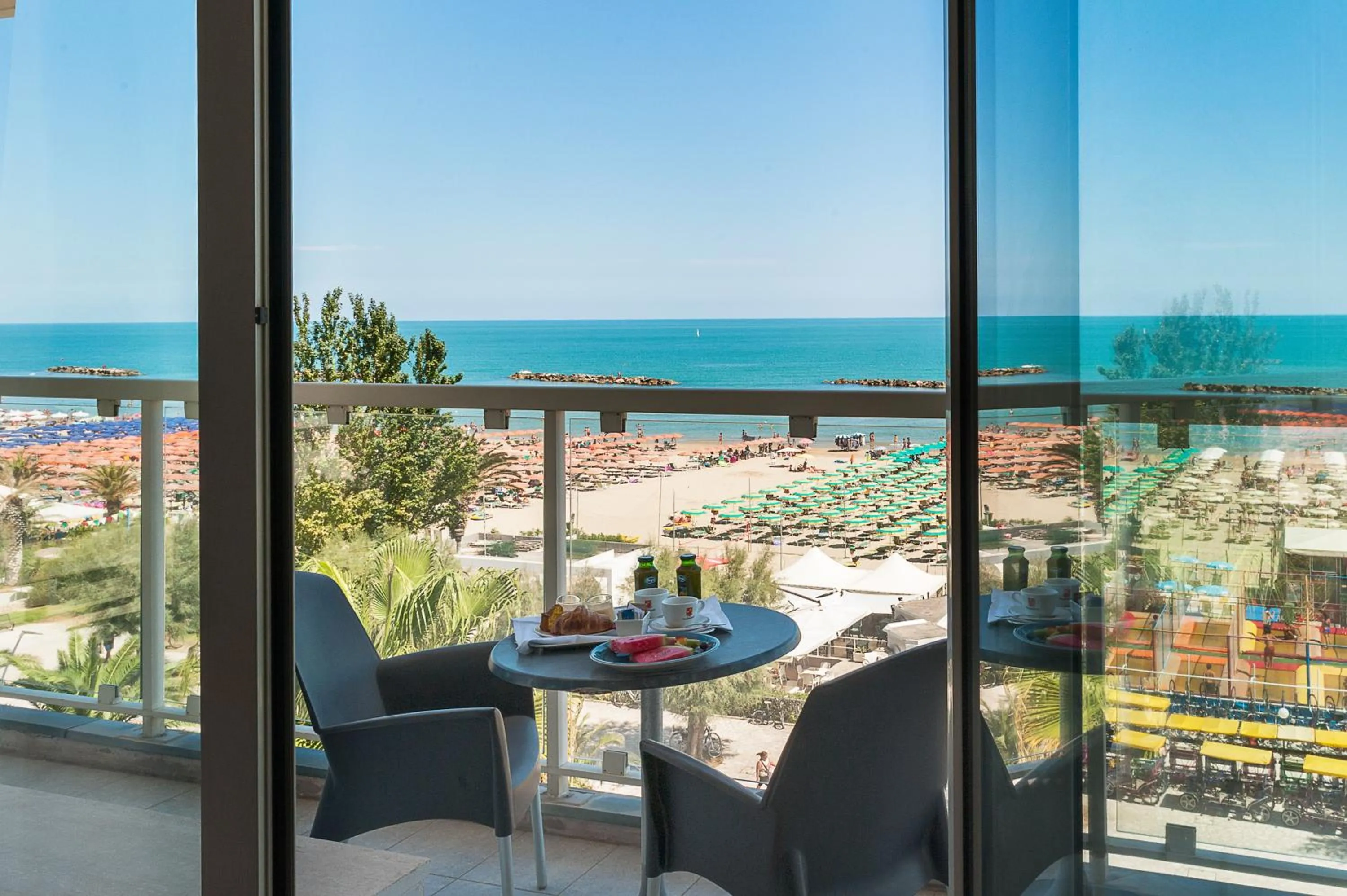 Sea view in Hotel Villa Corallo