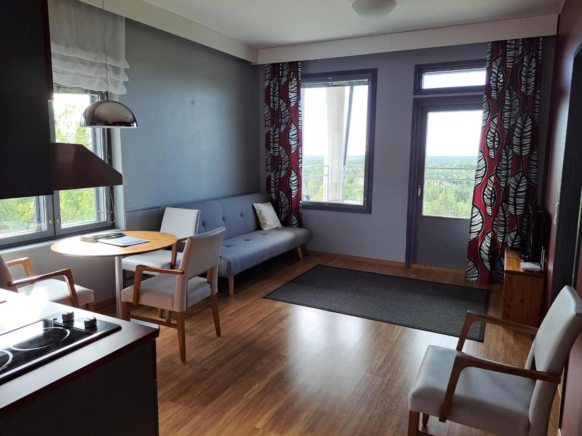 Living room in Aparthotel Simpsiönkullas