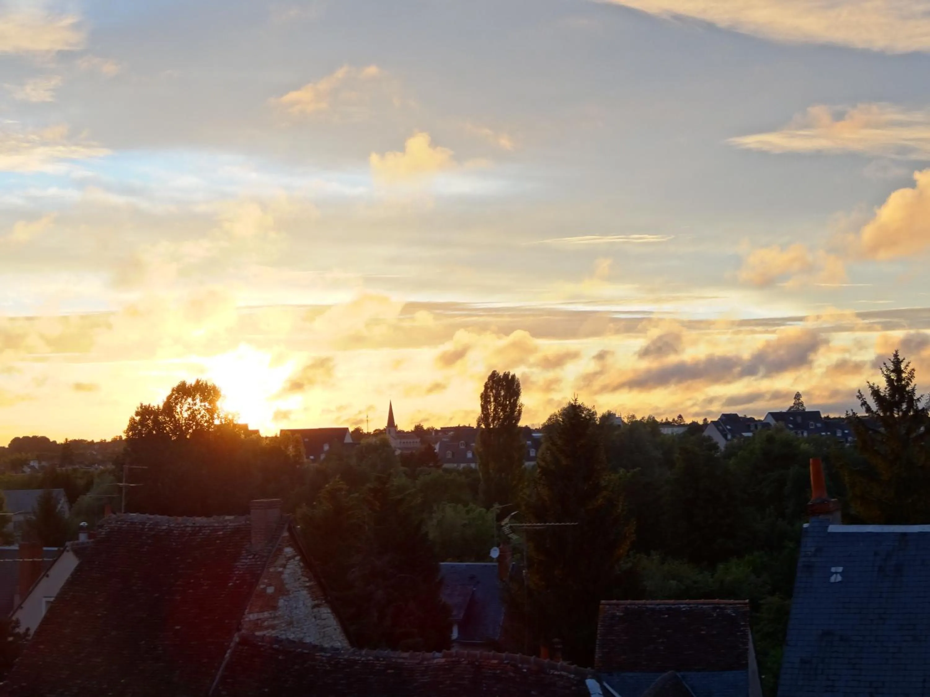 Sunset in Le Fassardy