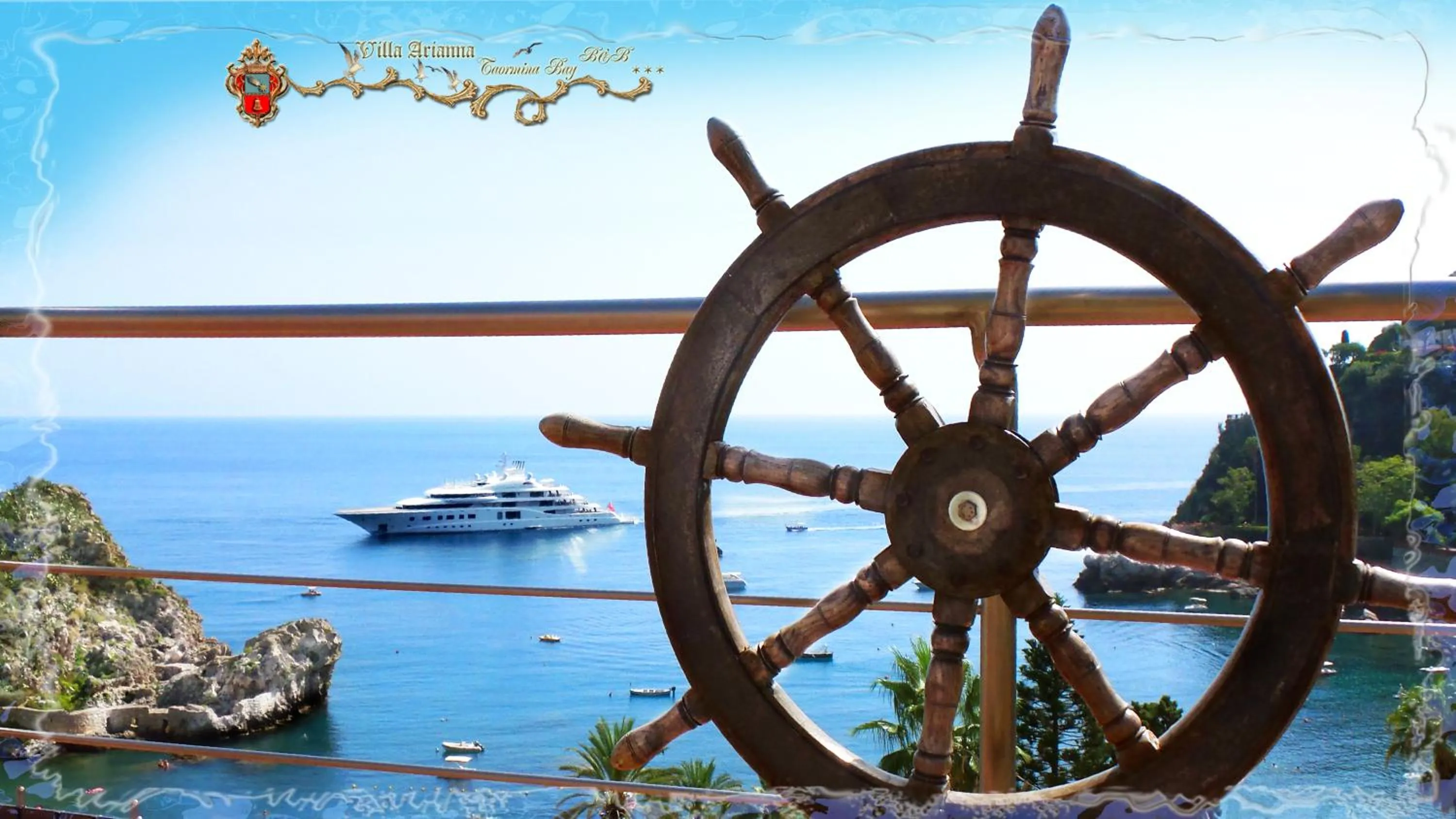 Natural landscape in Villa Arianna B&B