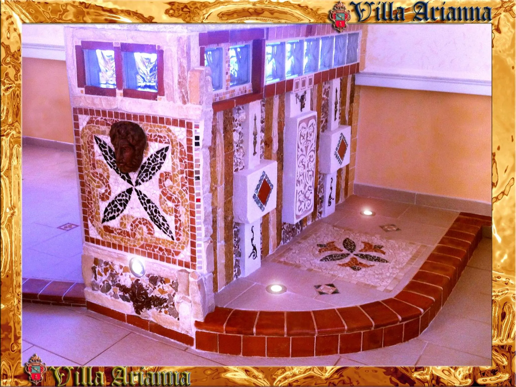 Garden in Villa Arianna B&B