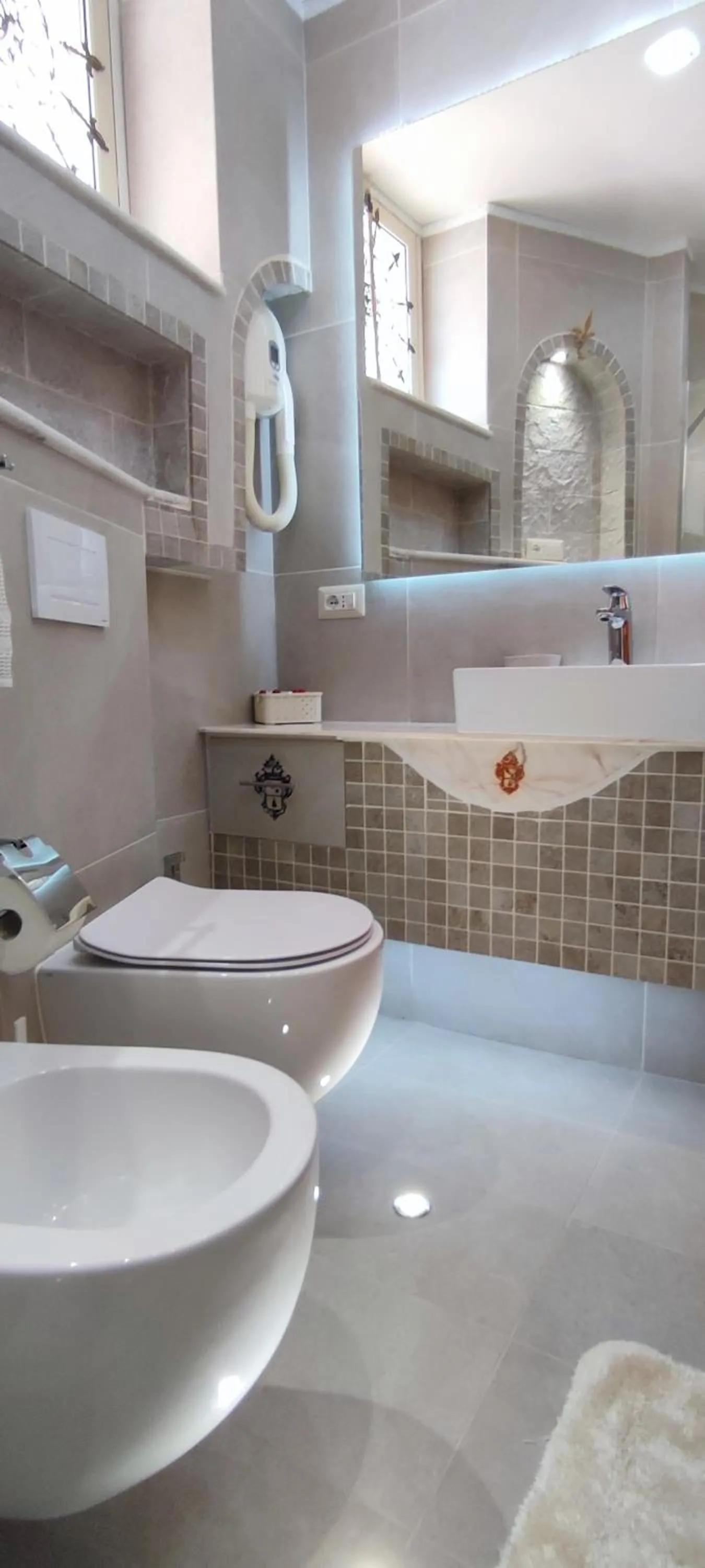 Shower in Villa Arianna B&B