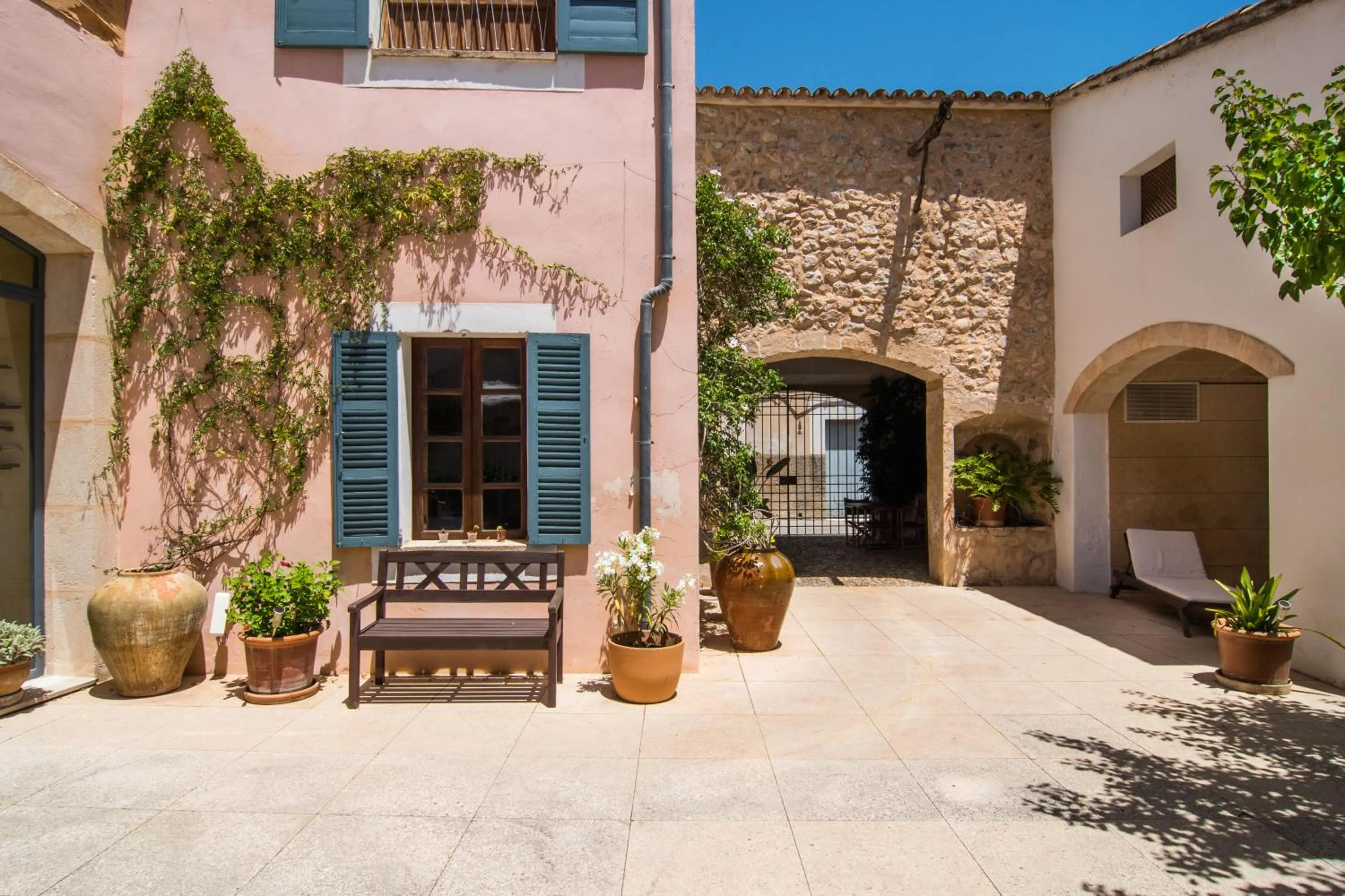 Balcony/Terrace in Hotel Can Moragues