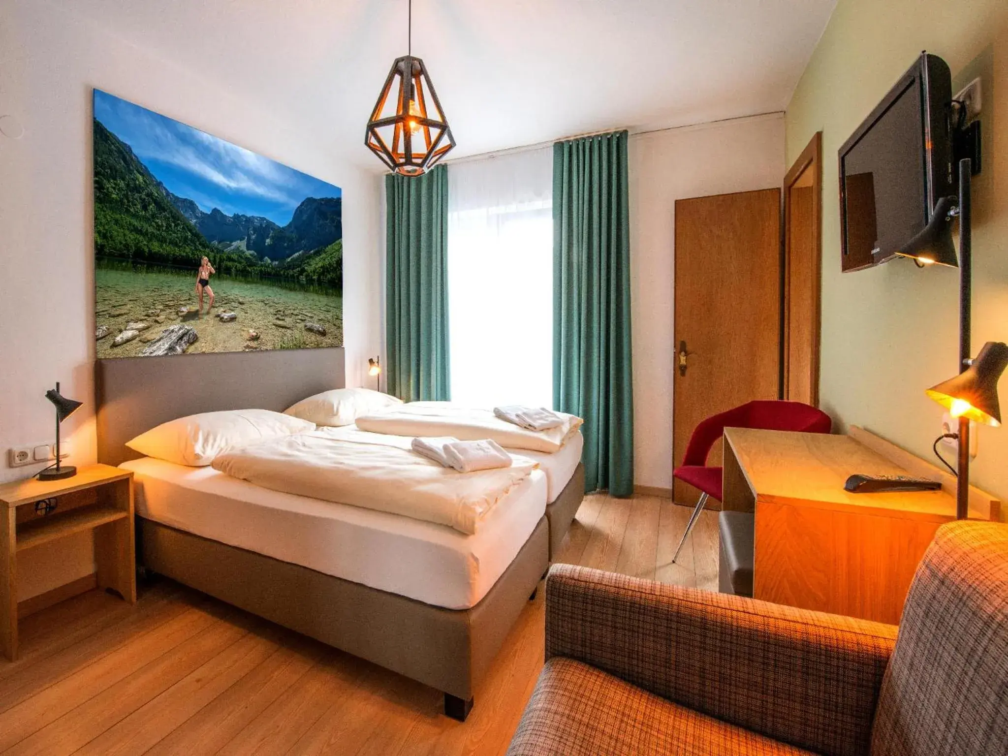 Triple Room with Balcony in Schlafmeile Traunsee Triple Room with Balcony in Schlafmeile Traunsee