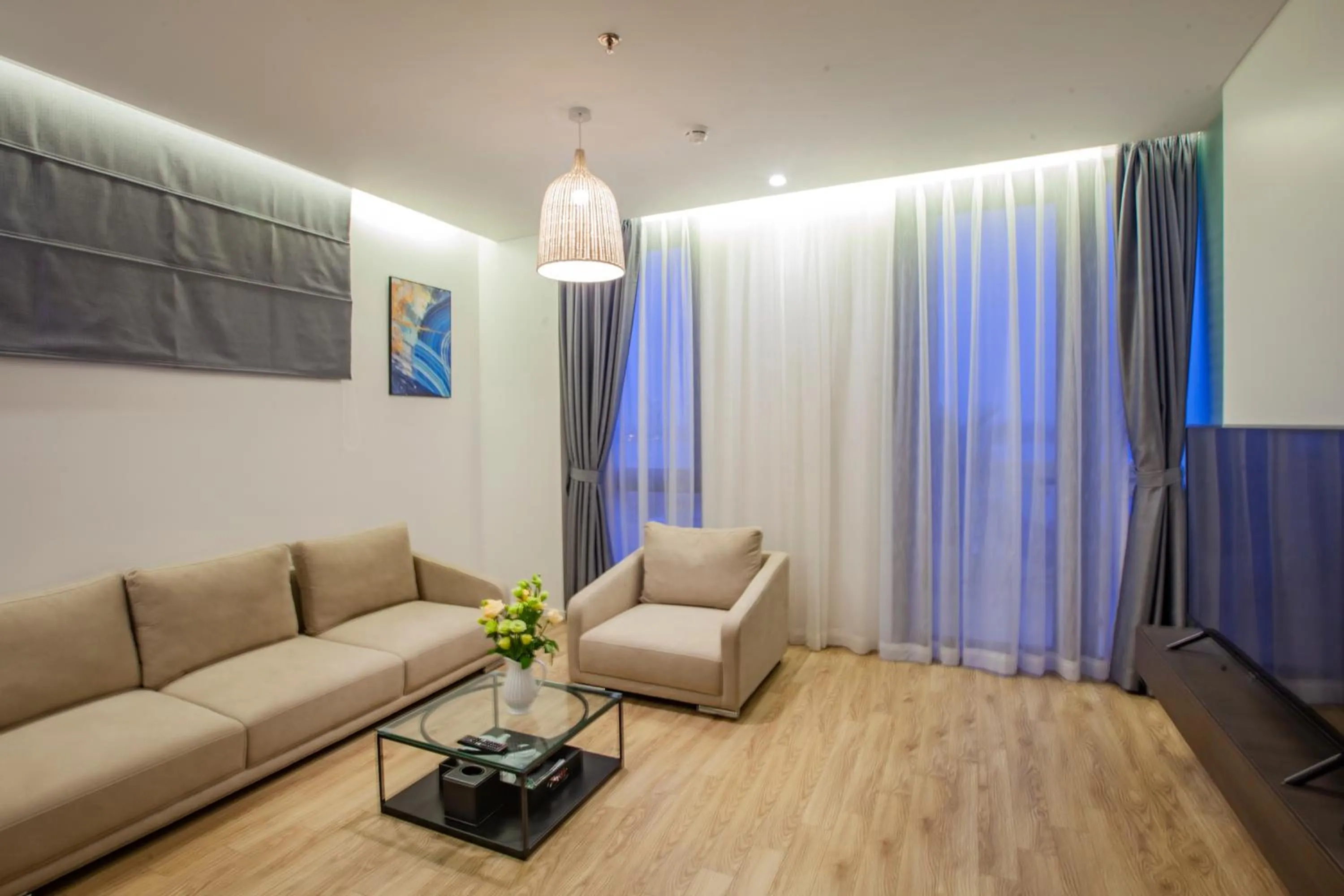 Living room in Parosand Hanoi Hotel