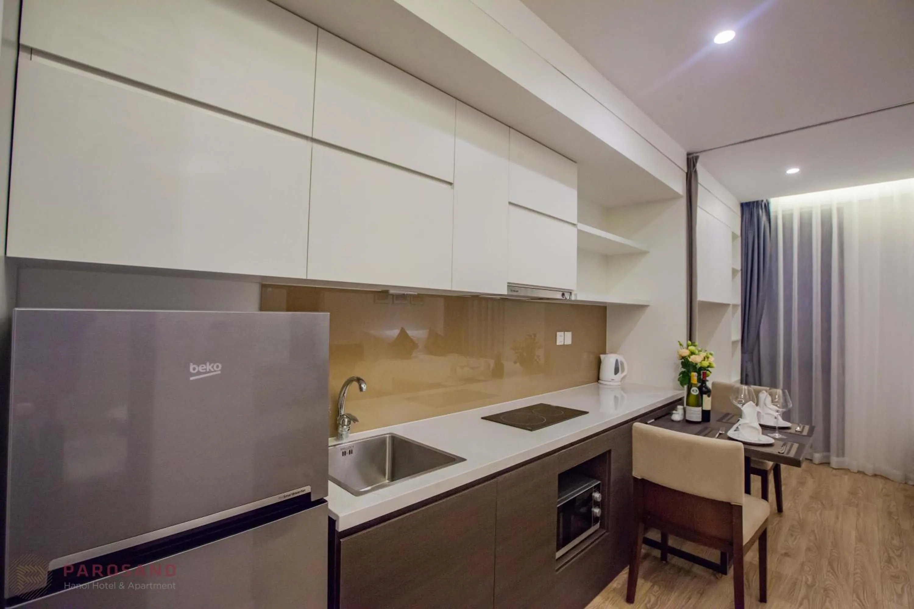 Kitchen or kitchenette in Parosand Hanoi Hotel