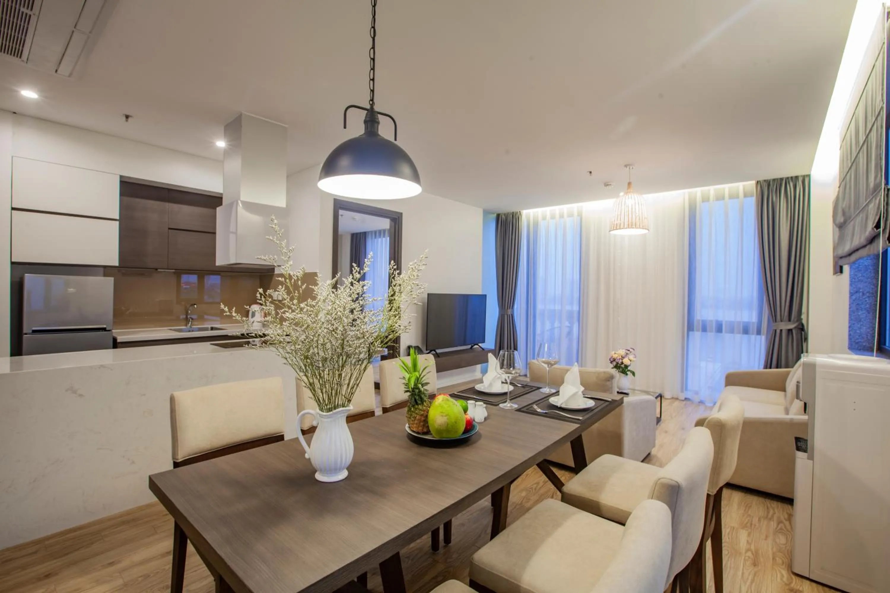 Seating area in Parosand Hanoi Hotel