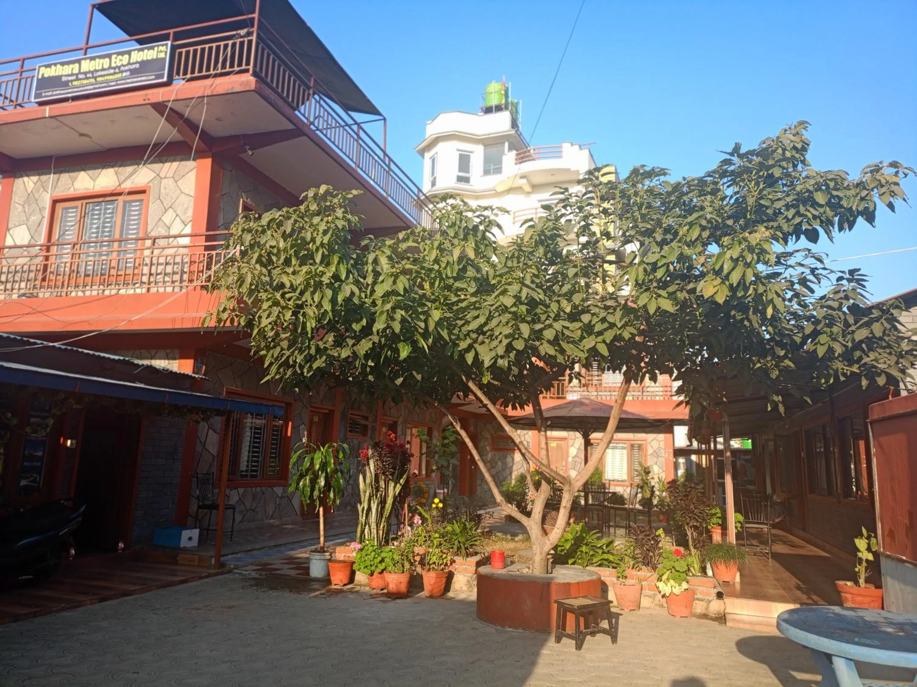 Property building in Pokhara Metro Eco Hotel