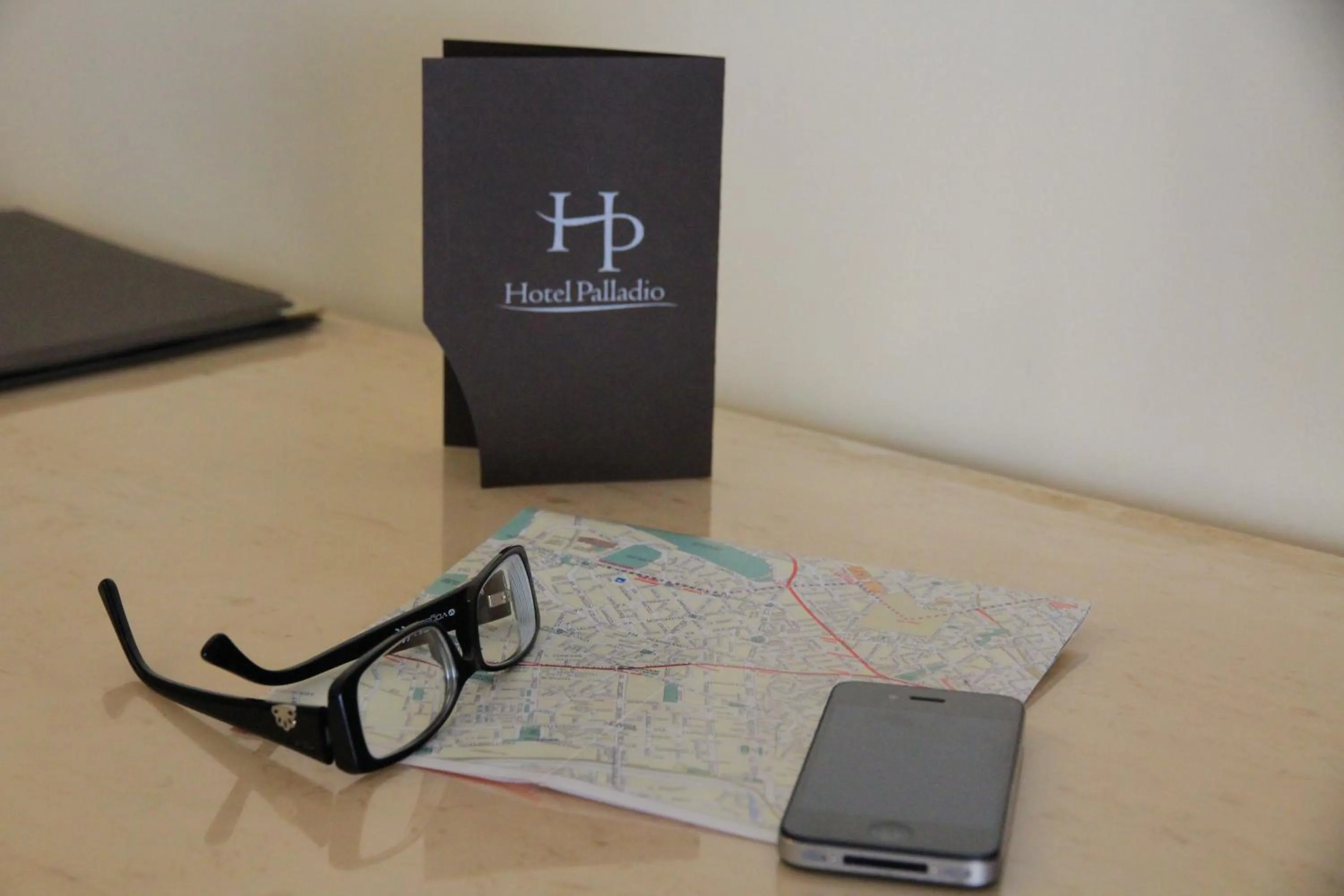 Property logo or sign in Hotel Palladio