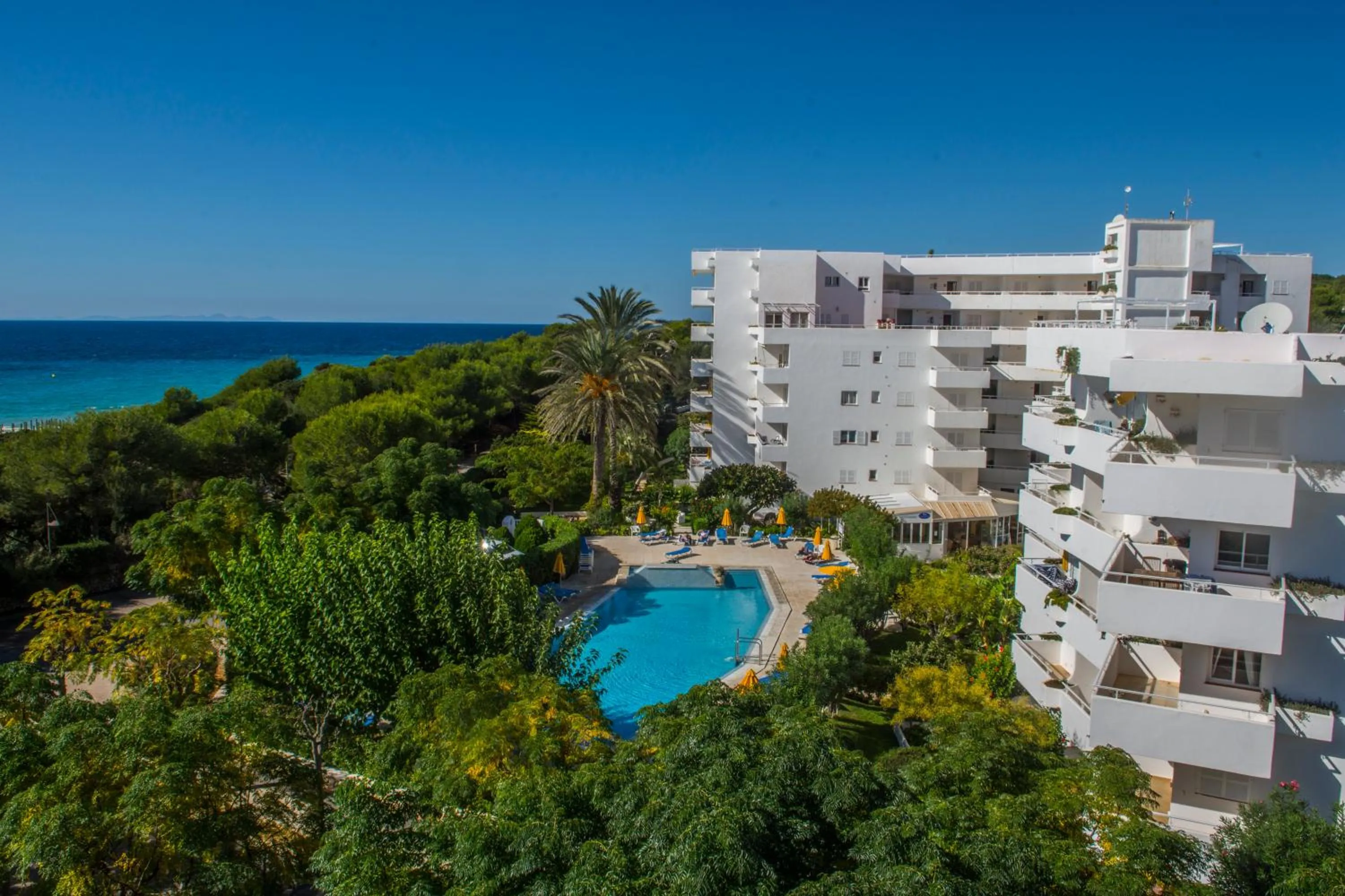 Bird's eye view in Hamilton Court