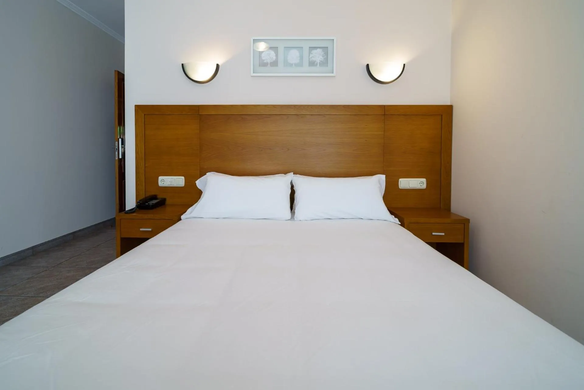 Bed in Hotel El Puente