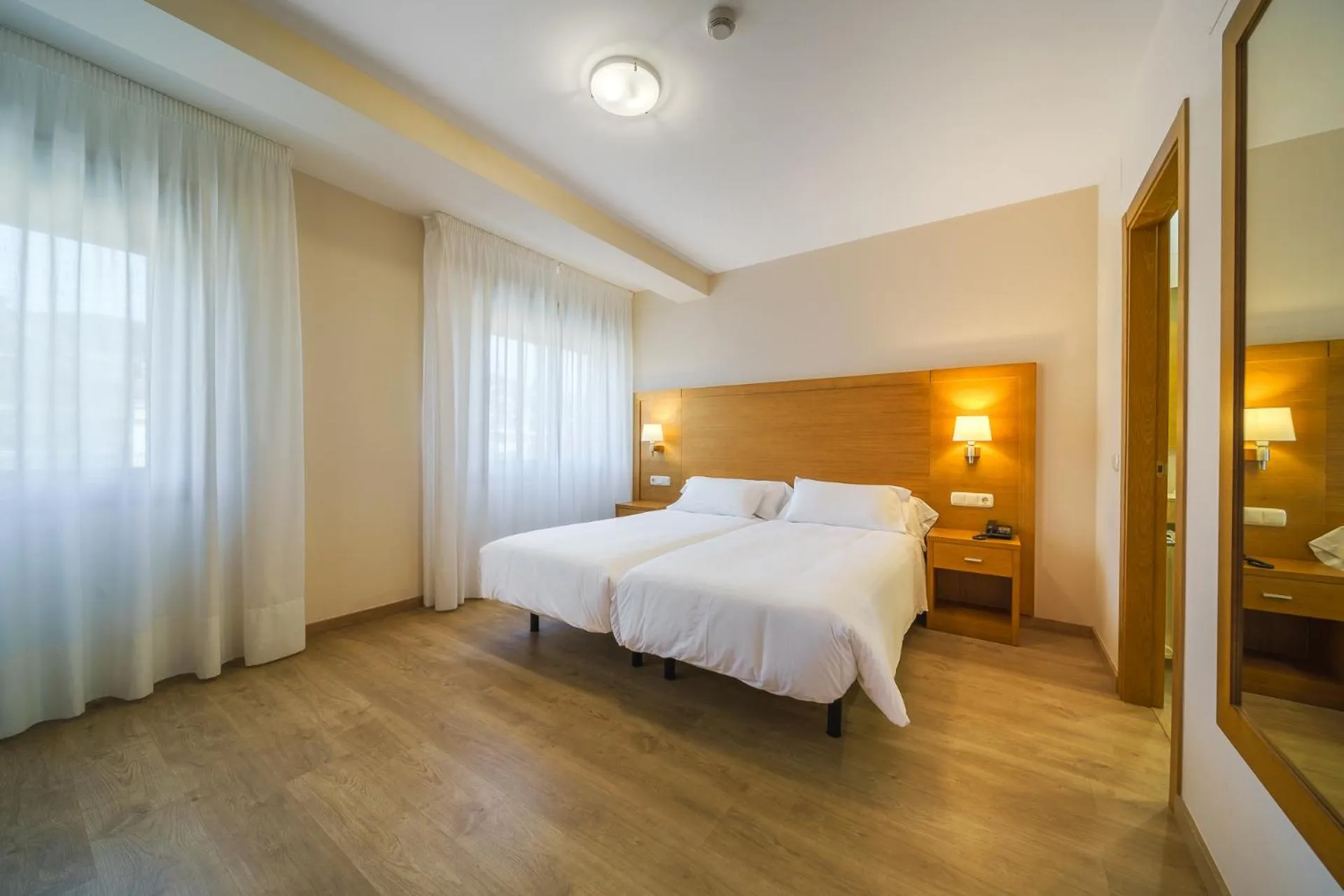 Photo of the whole room, Bed in Hotel El Puente