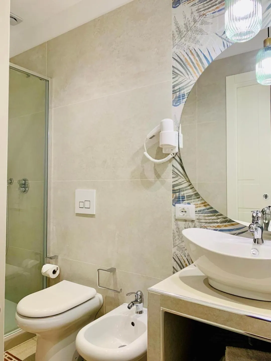 Toilet in Bed and Breakfast D'Angelo