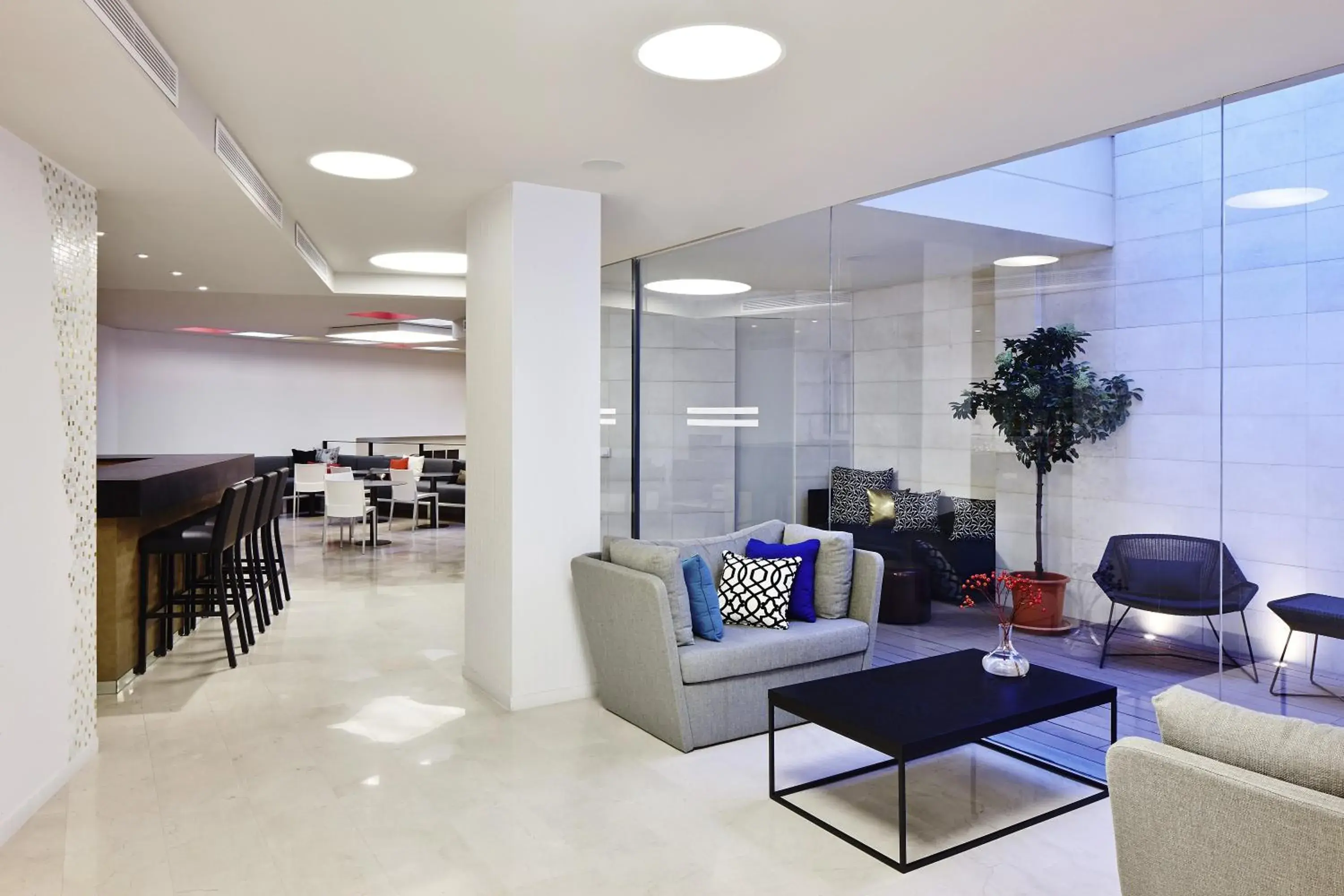 Lounge or bar in Hotel Palladium Lounge or bar in Hotel Palladium