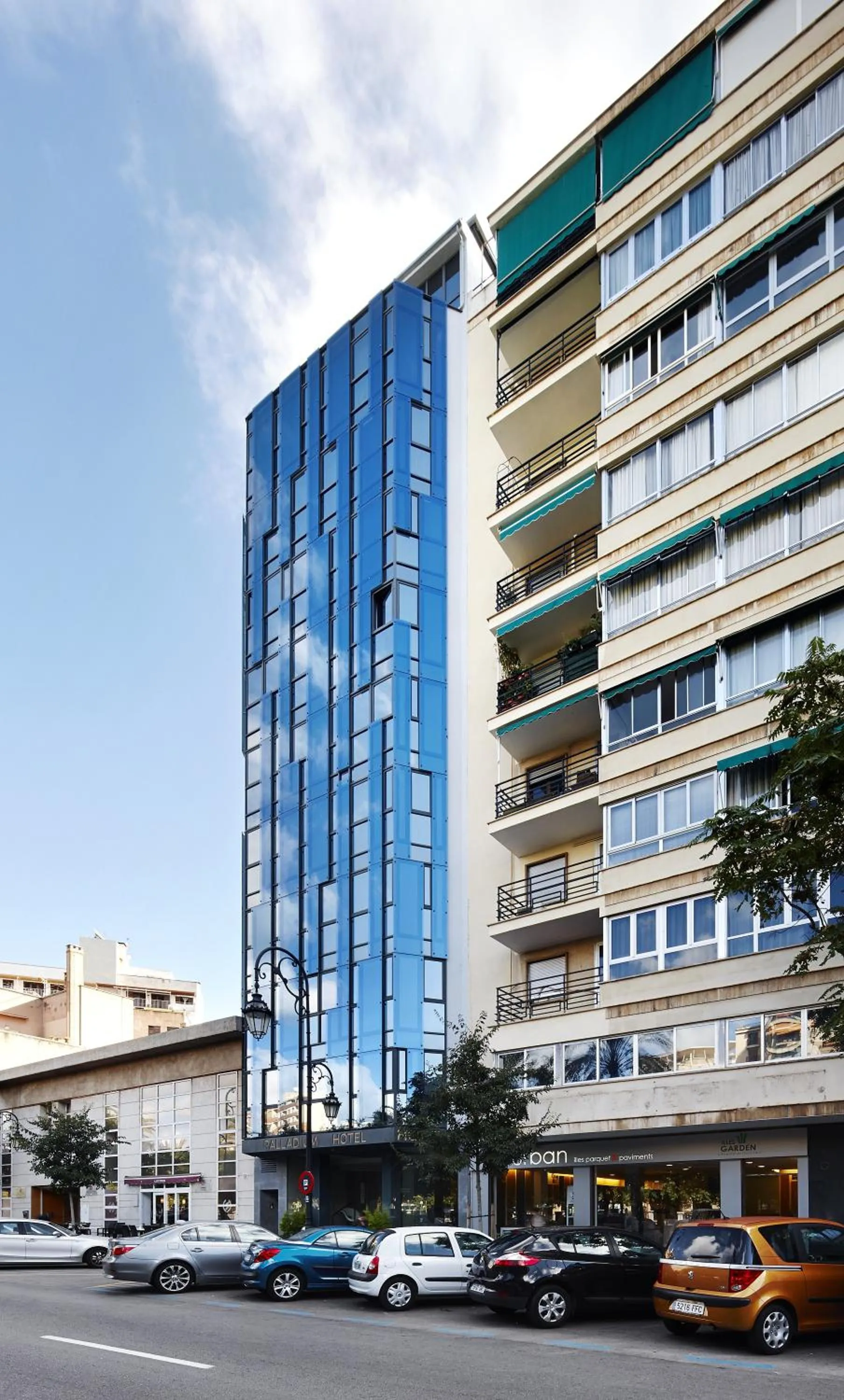 Facade/entrance in Hotel Palladium