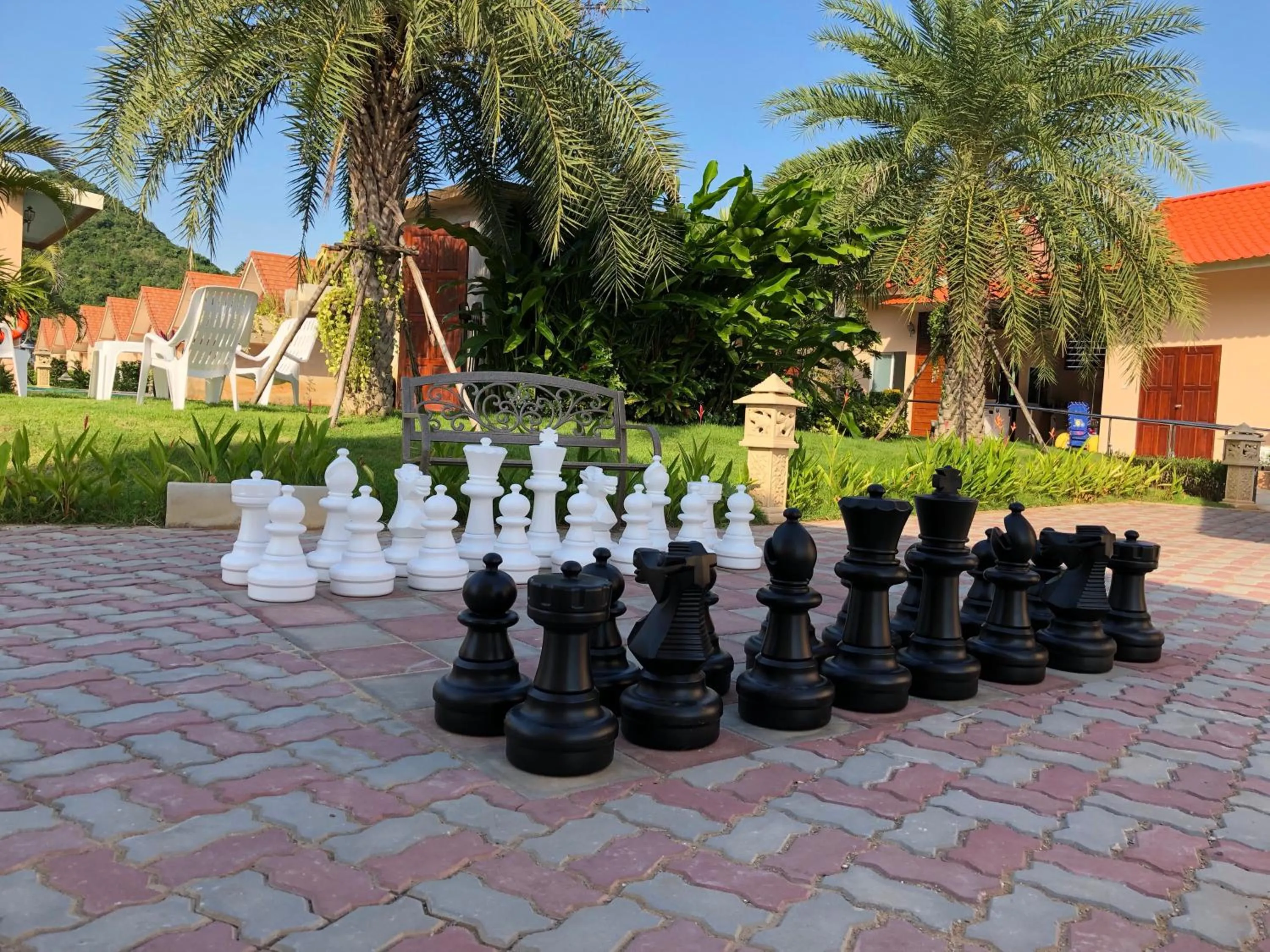 Game Room in Chang Noi Hua Hin Pranburi fully accessible barrierefrei resort