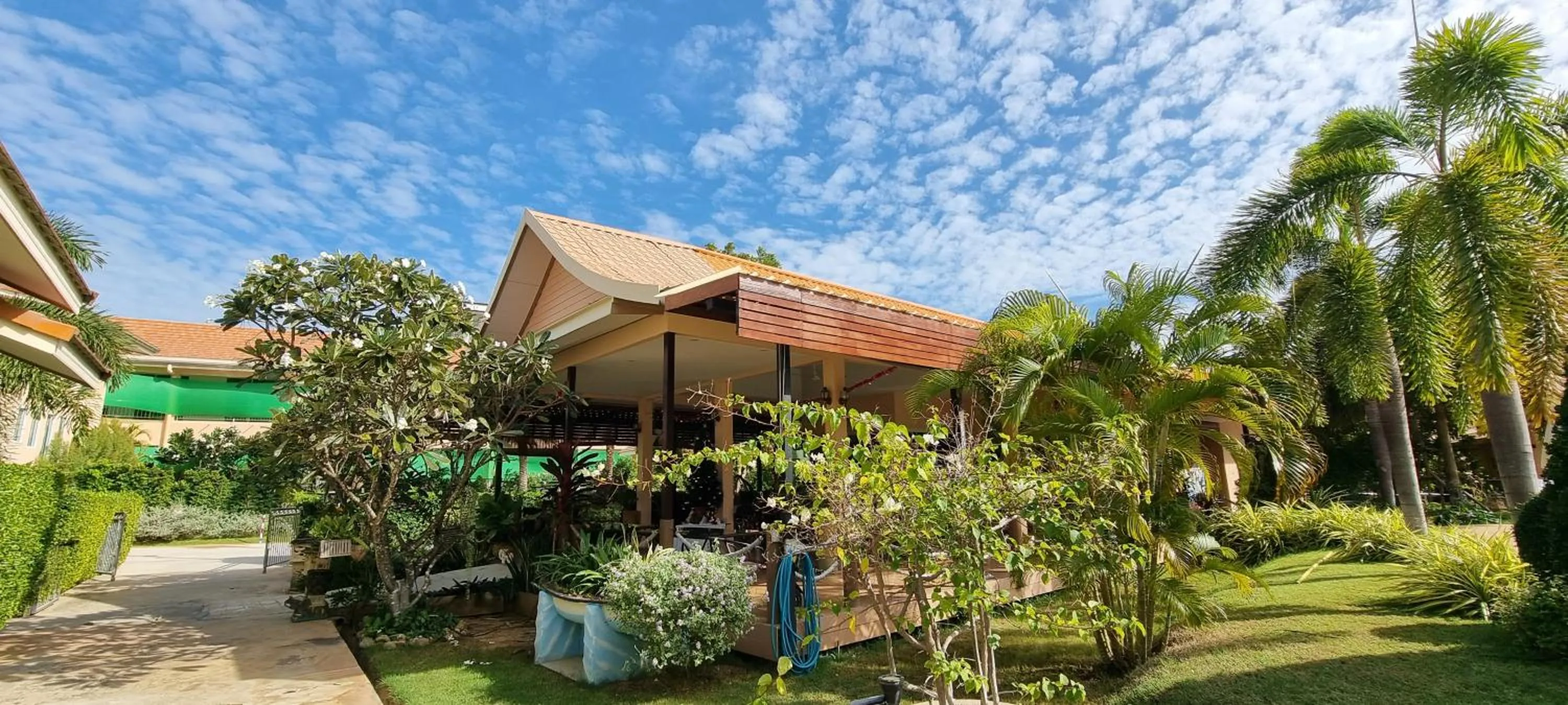 View (from property/room) in Chang Noi Hua Hin Pranburi fully accessible barrierefrei resort