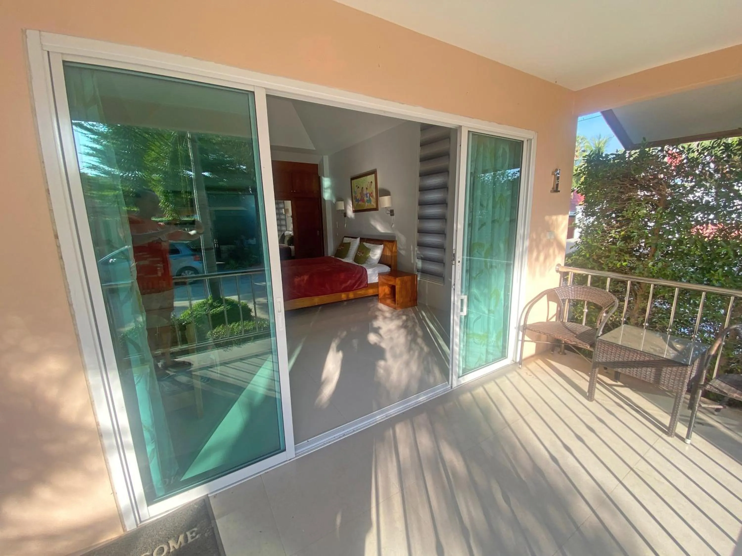 Facade/entrance in Chang Noi Hua Hin Pranburi fully accessible barrierefrei resort