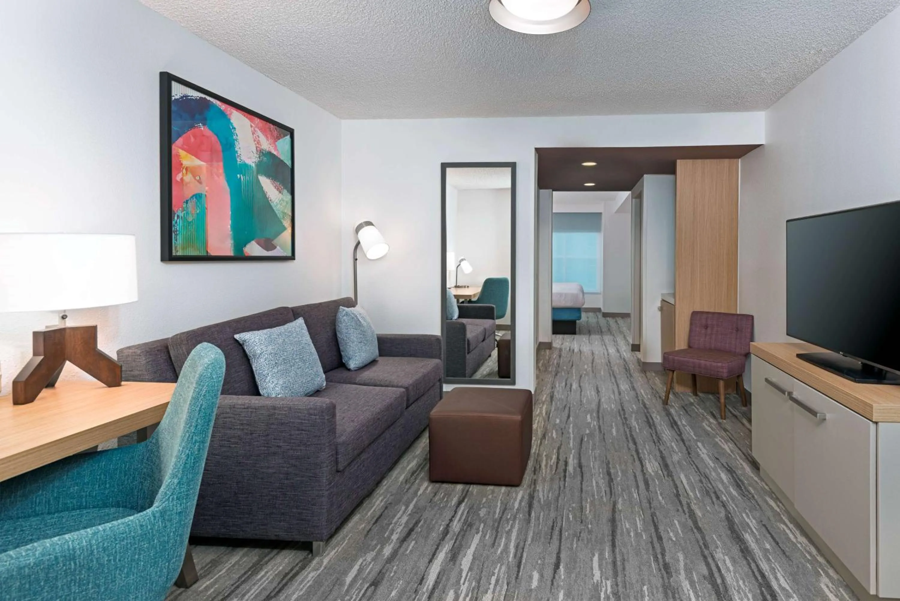 Living room in Hilton Garden Inn Tampa Airport/Westshore
