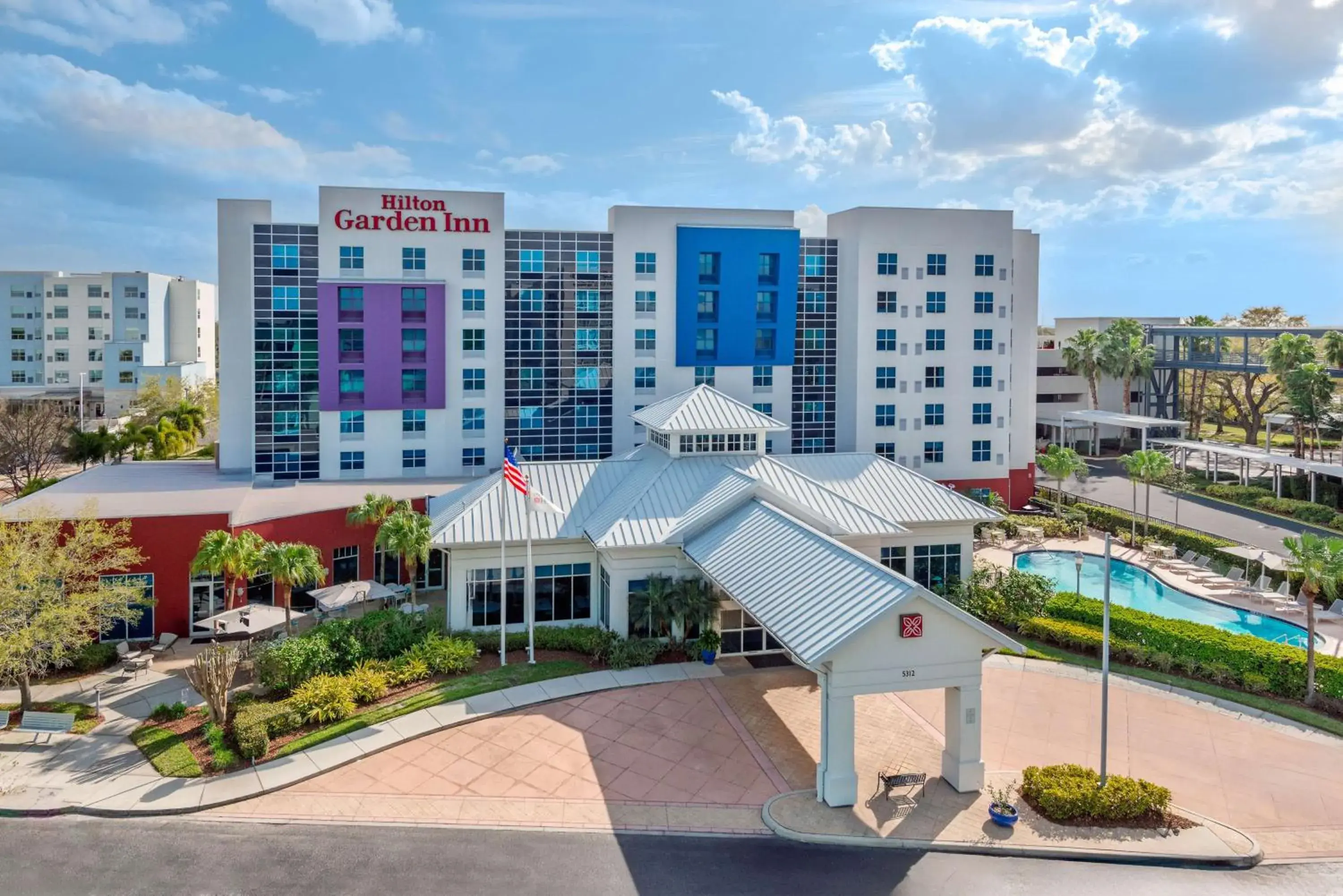 Property building in Hilton Garden Inn Tampa Airport/Westshore Property building in Hilton Garden Inn Tampa Airport/Westshore