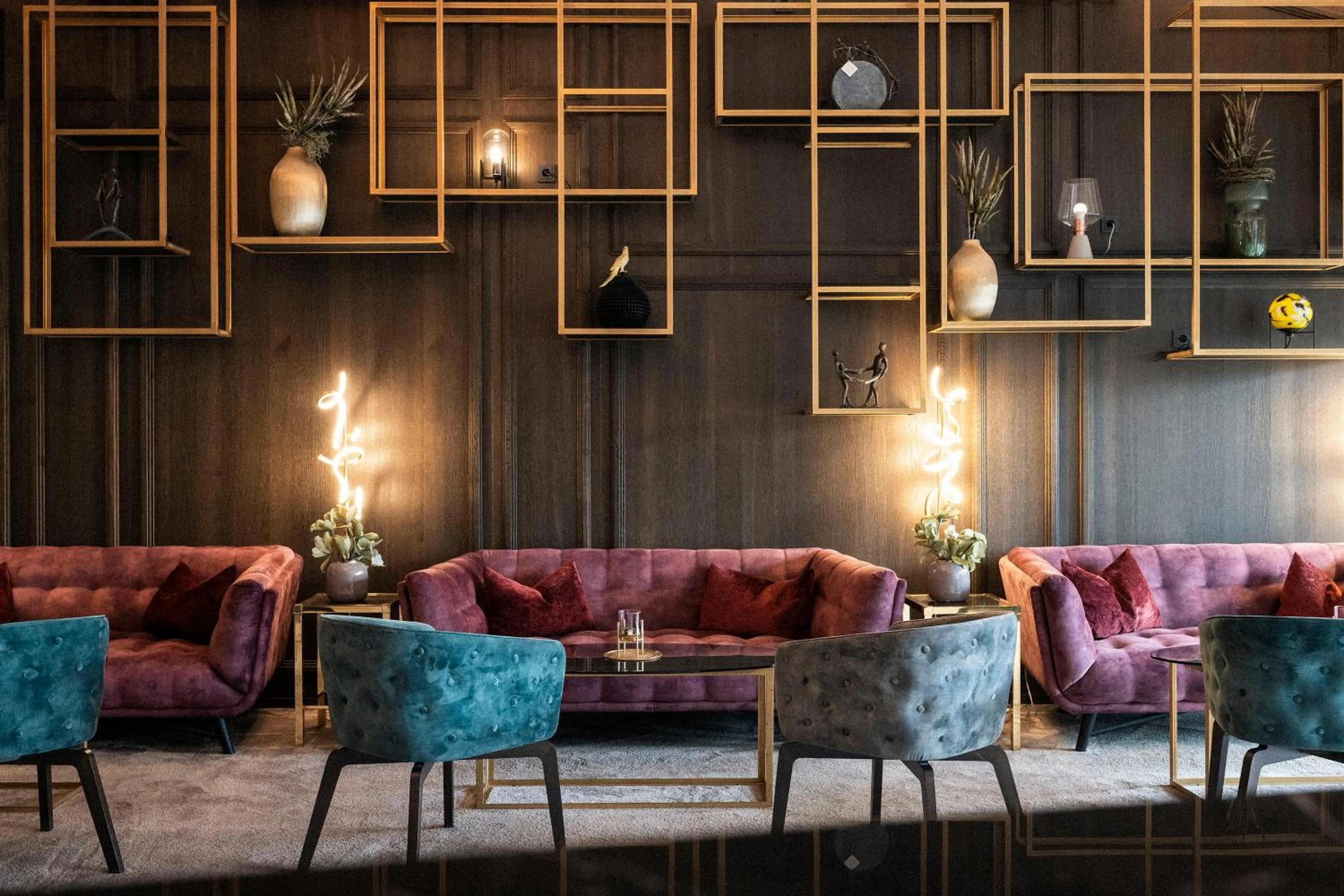 Lobby or reception in Wellnesshotel Wittelsbach