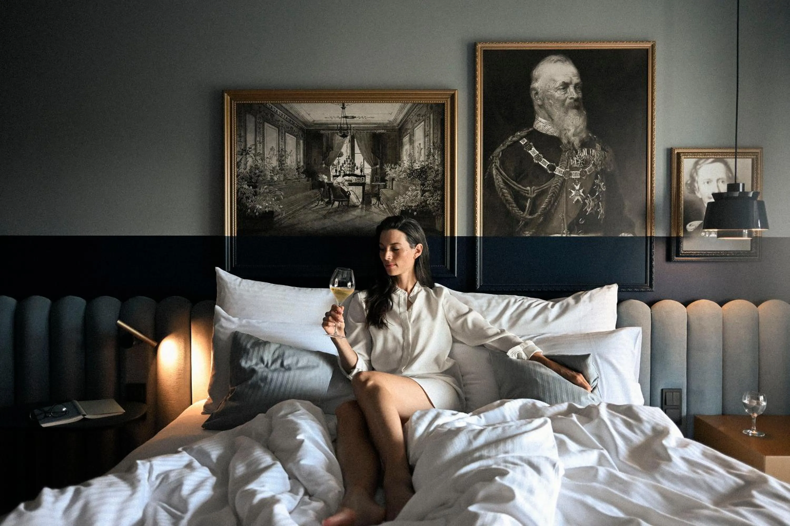 Guests, Bed in Wellnesshotel Wittelsbach