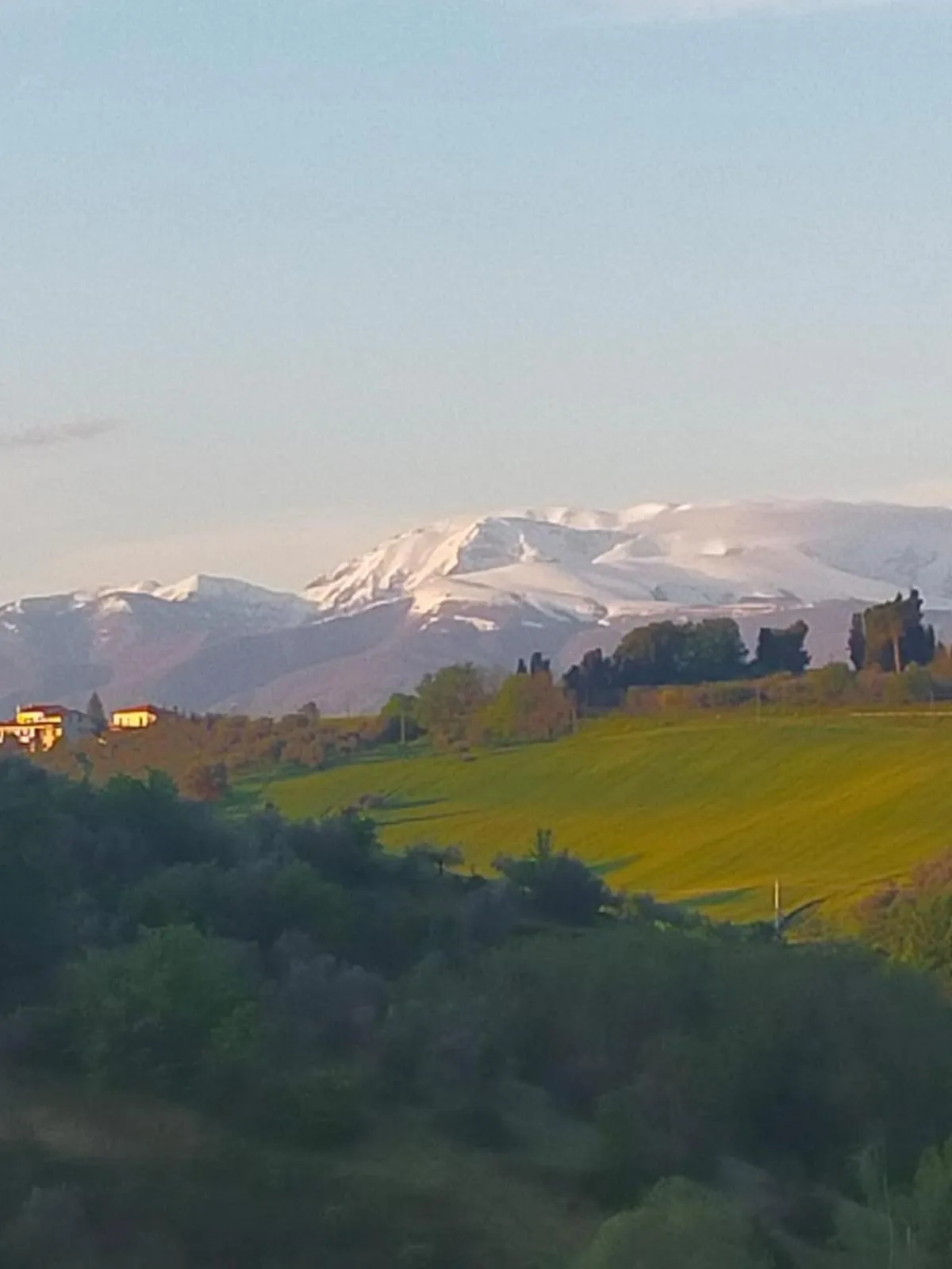 Mountain view in La Casa del Nonno