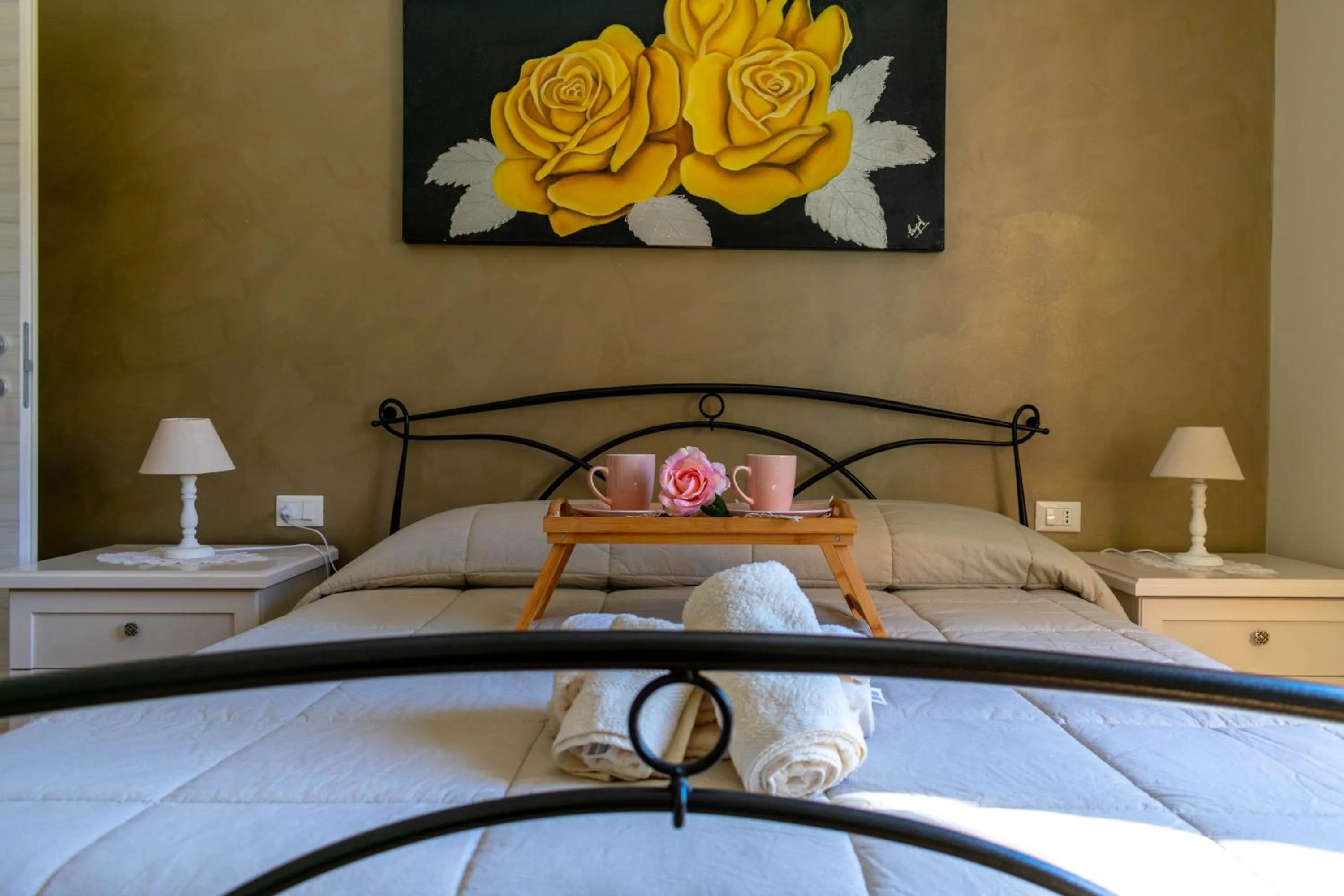 Bed in La Casa del Nonno