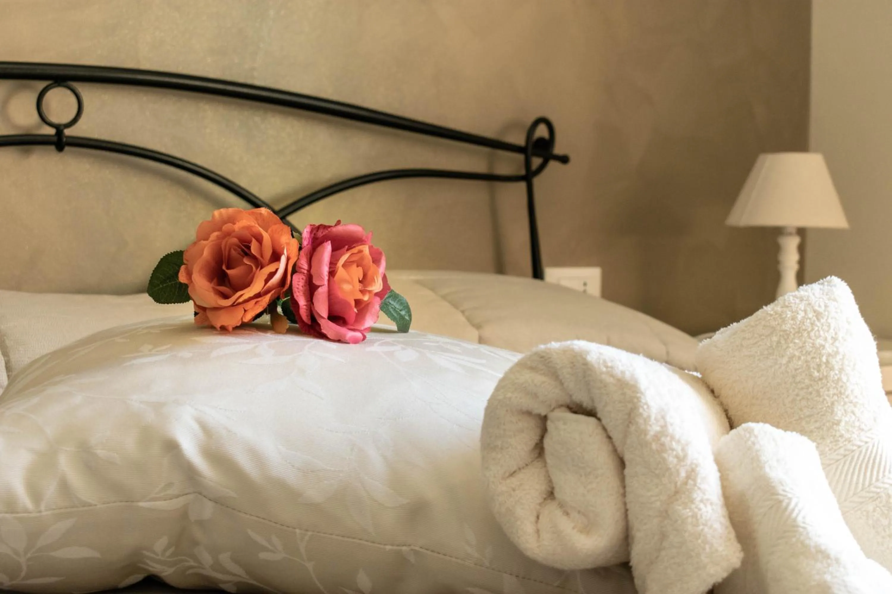 Bed in La Casa del Nonno